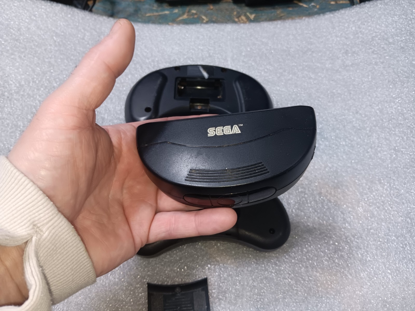 Sega Genesis EXACT-UNTEST Receiver MK-1648 w/MK-1629 & 1-OTHER-WEAR-RUST-PARTS