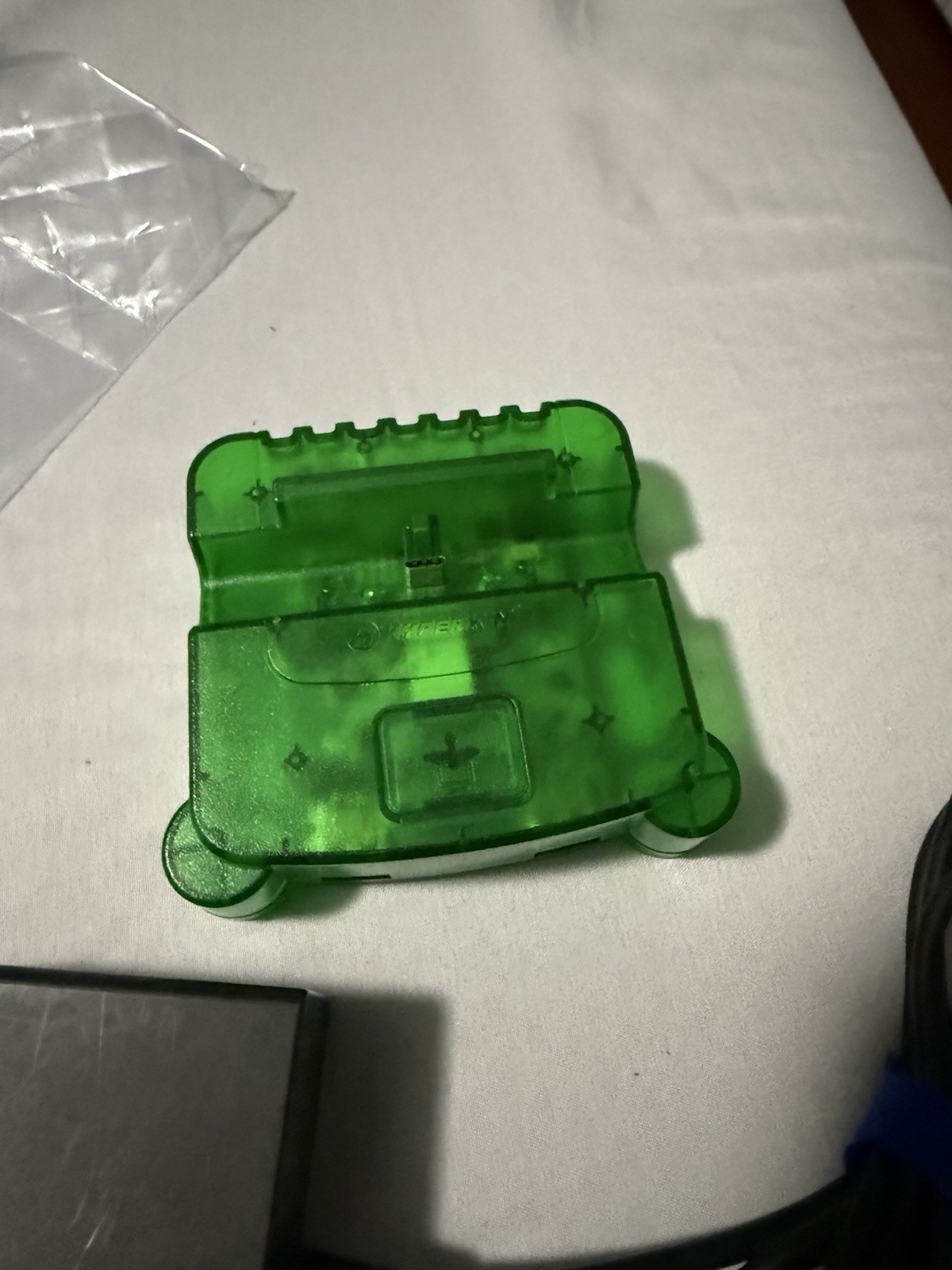 Hyperkin RetroN S64 Switch Dock for Nintendo Switch – Lime Green Power Cord