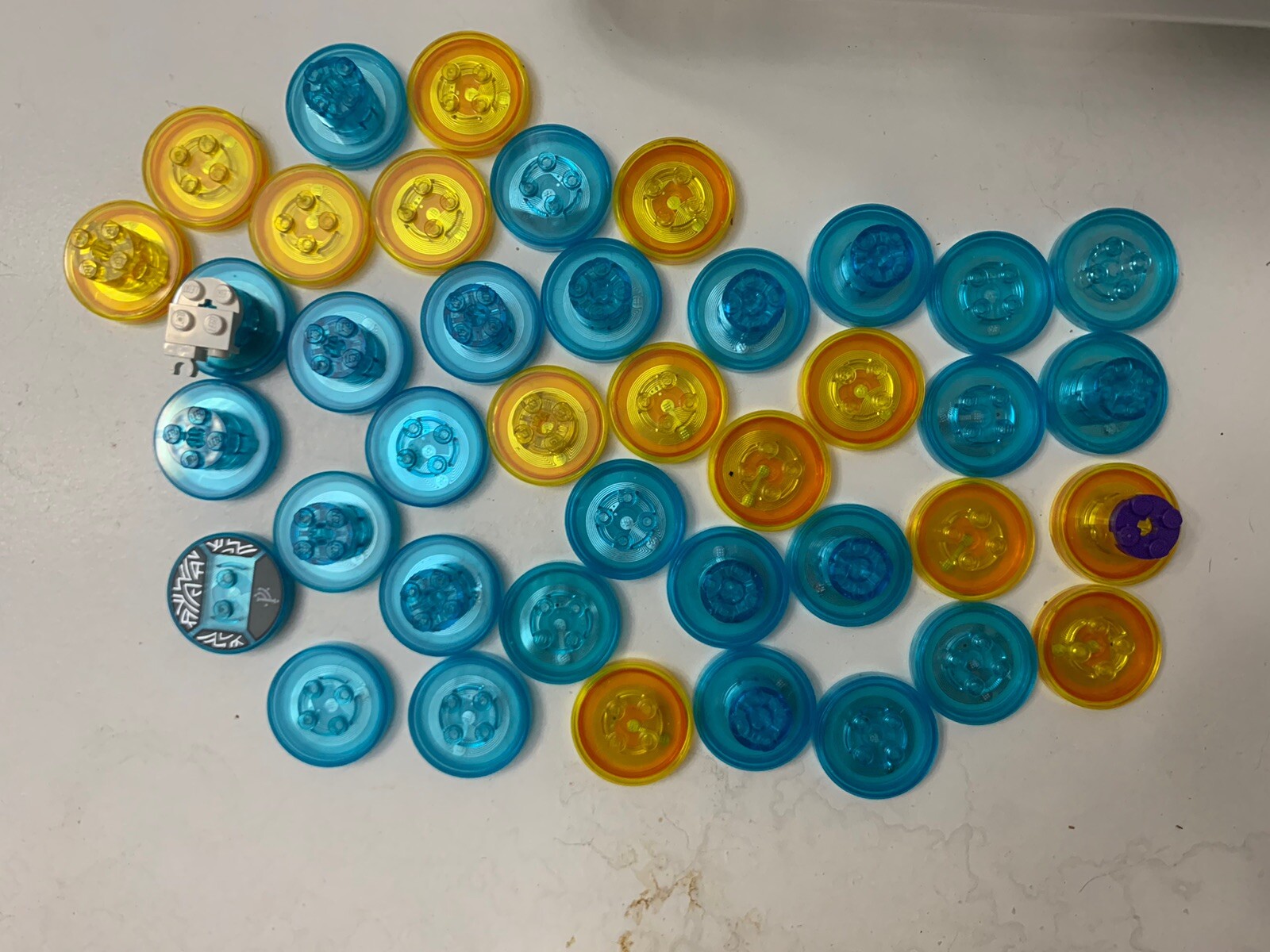 Lego Dimensions 4.2 Lbs Mixed Lot Beetlejuice Adventure Time Simpson No Figures