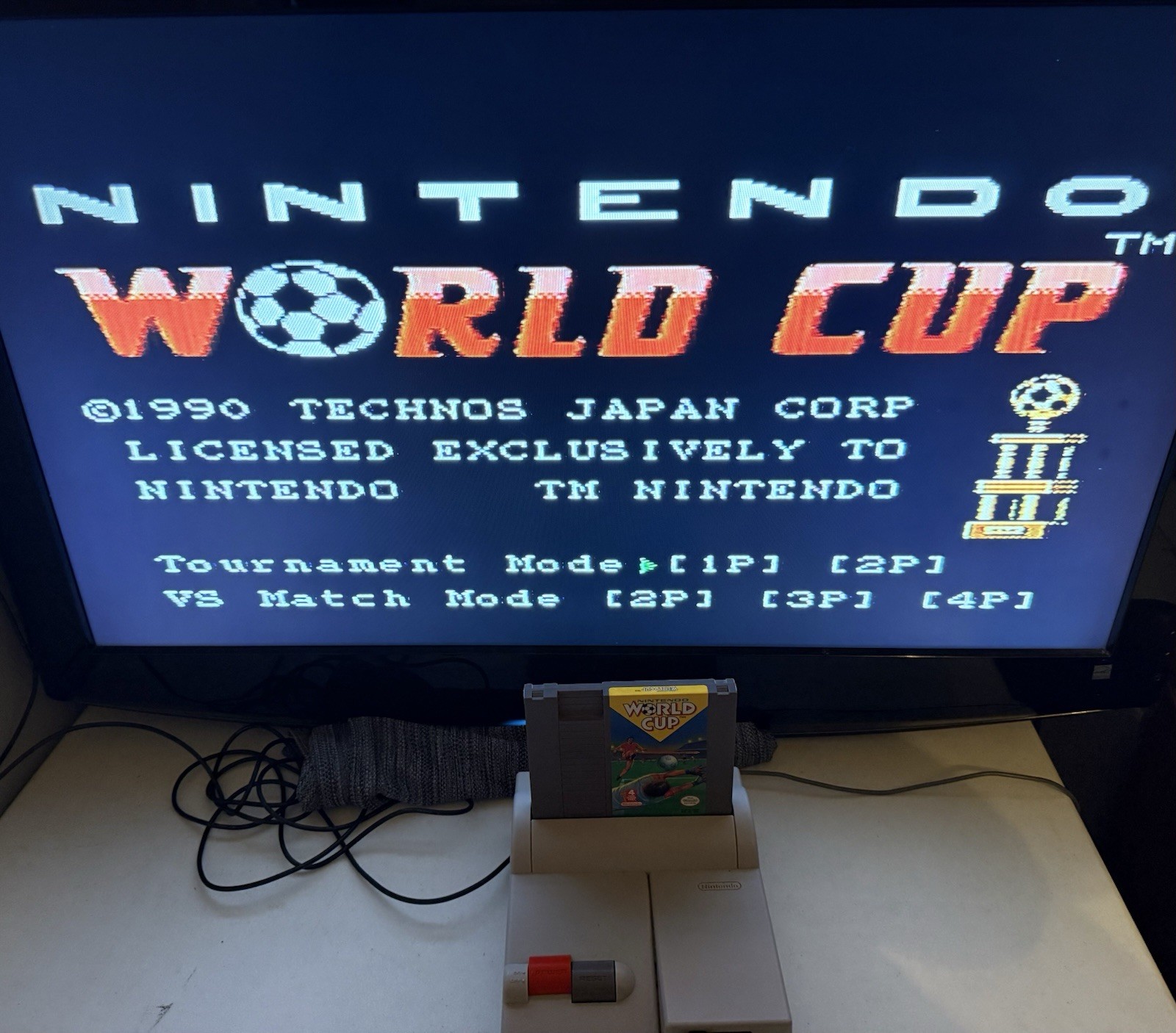 Nintendo NES Lot of 3! Play Action Football, World Cup & RBI Baseball CARTS ONLY
