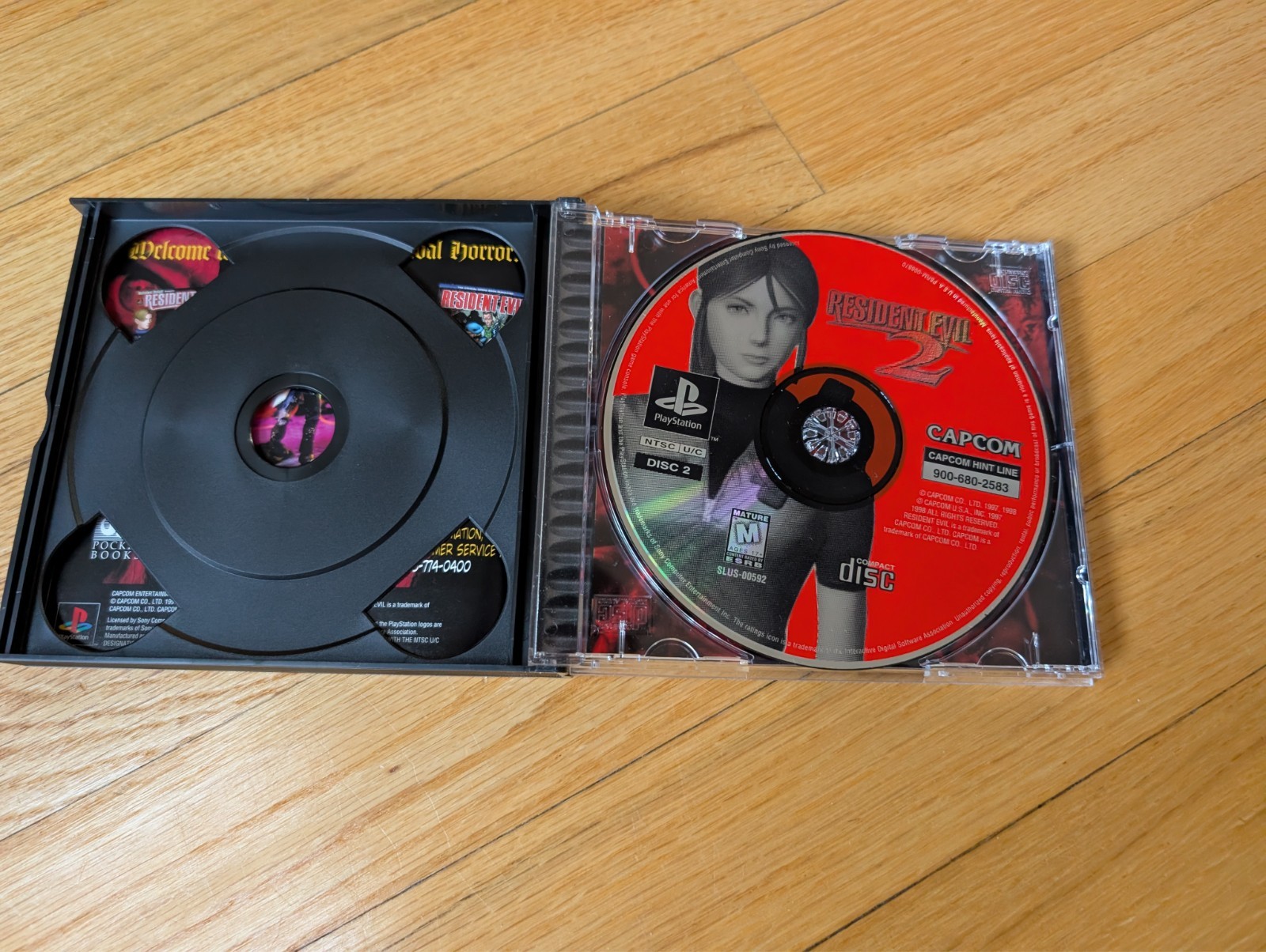Resident Evil 2 PS1 PlayStation 1 Sweepstakes 1st Edition CIB Complete Near Mint