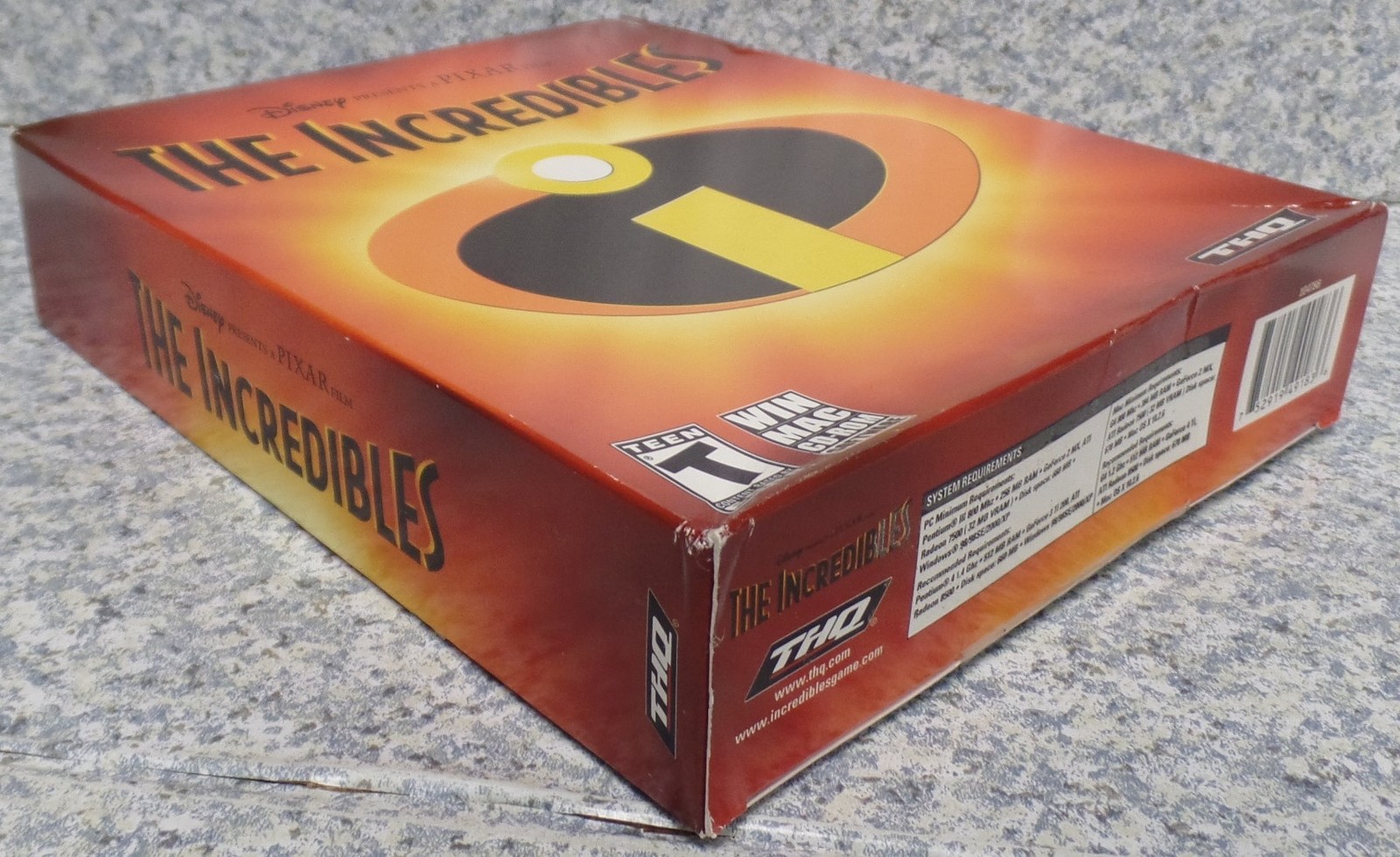 Video Game PC The Incredibles Disney Pixar NEW Big Box #1