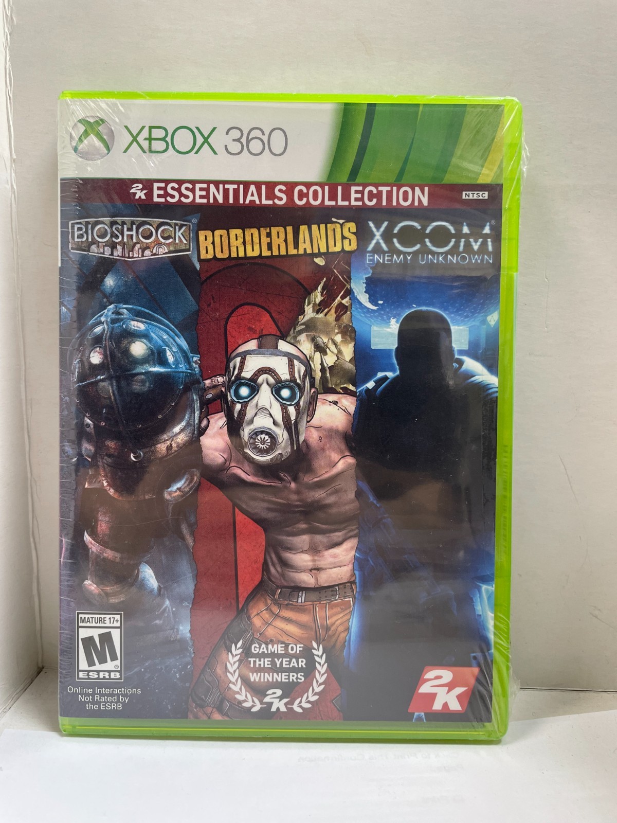 BIOSHOCK-BORDERLANDS * XCOM. ENEMY UNKNOWN 2K ESSENTIALS COLLECTION (XBOX 360)