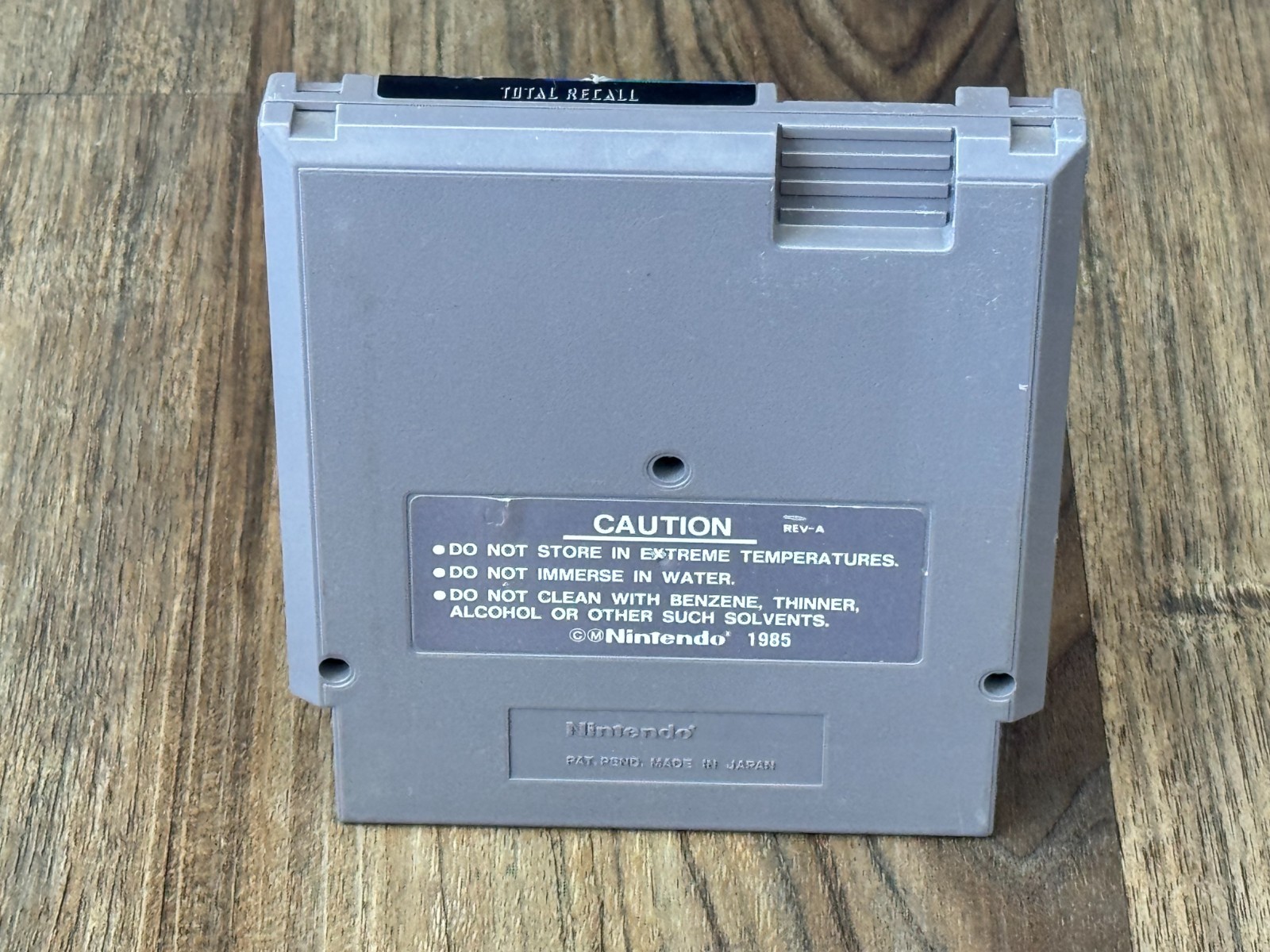 Total Recall (NES, 1990) Nintendo Game Cartridge Only – GYATM!