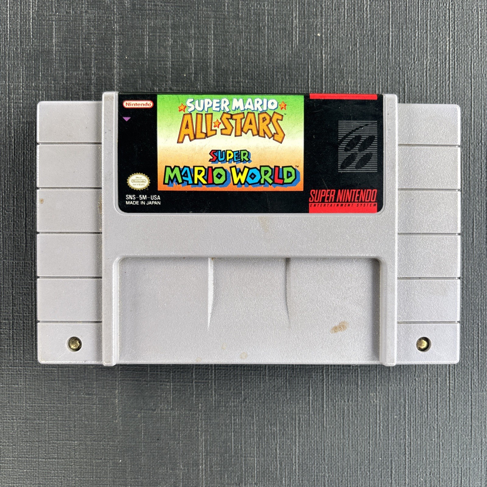 Super Mario All-Stars + Super Mario World (Super Nintendo SNES) Cartridge Only