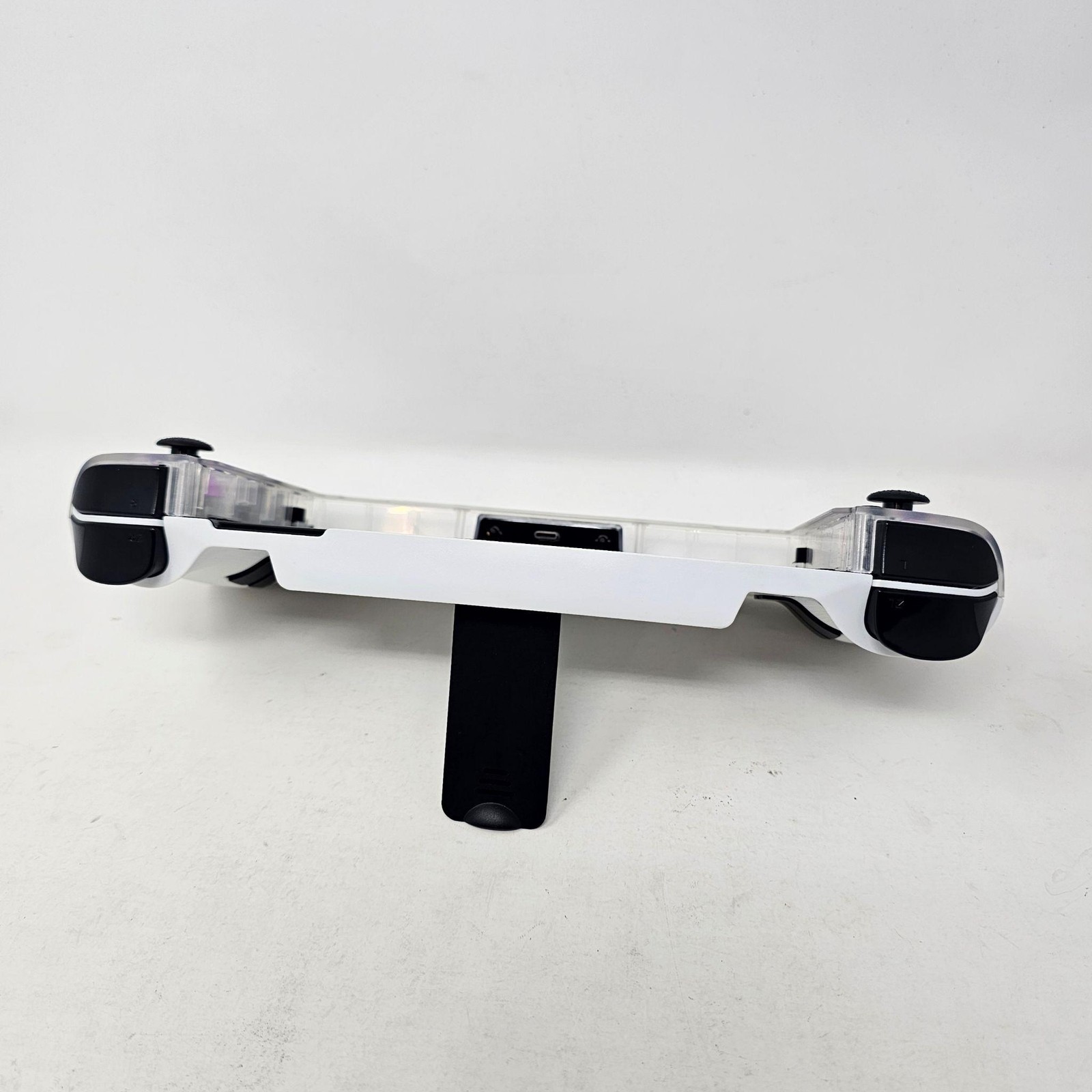 CRKD Nitro Deck Clear White Controller For Nintendo Switch Wireless Bluetooth