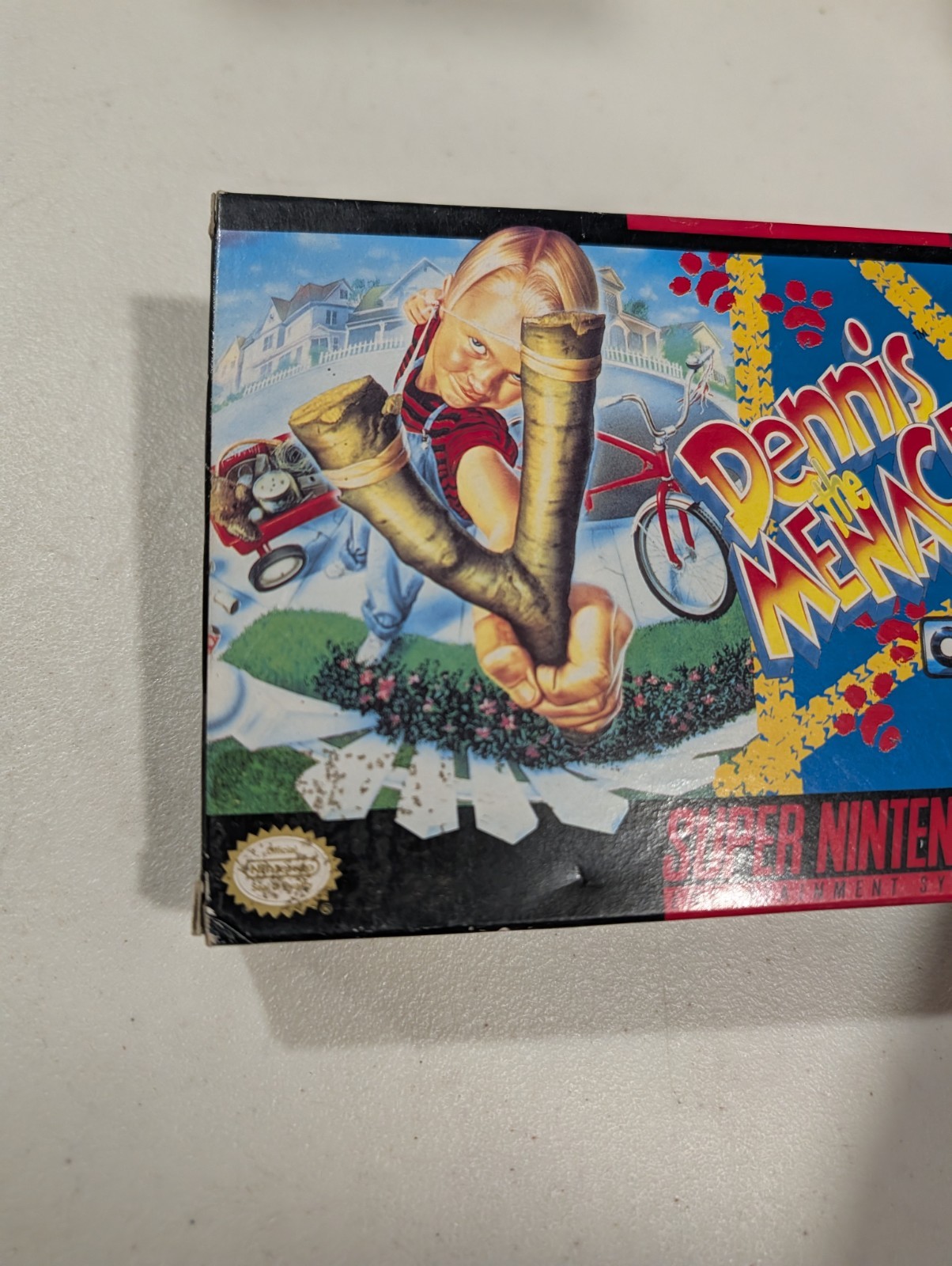 Dennis The Menace (Super Nintendo SNES) Complete in Box CIB