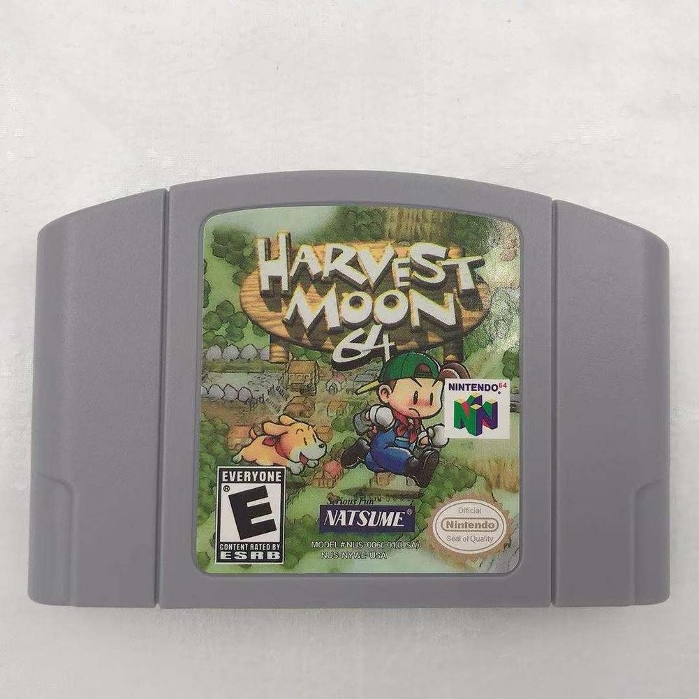 Harvest Moon 64 – Nintendo 64 (N64) Exclusive release Complete set