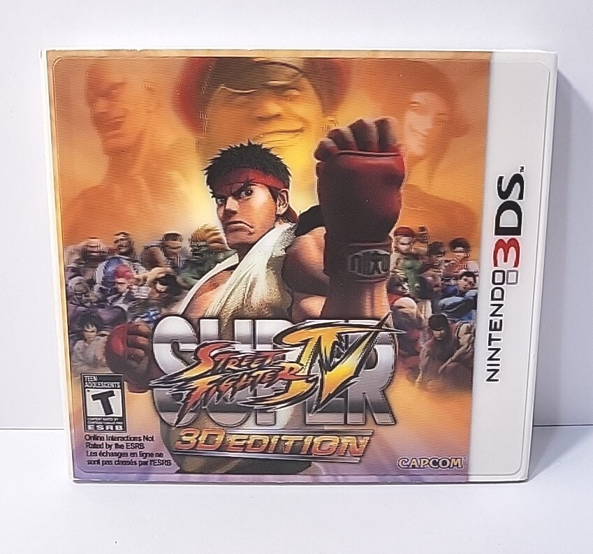 Super Street Fighter IV — 3D Edition (Nintendo 3DS, 2011) BRAND NEW