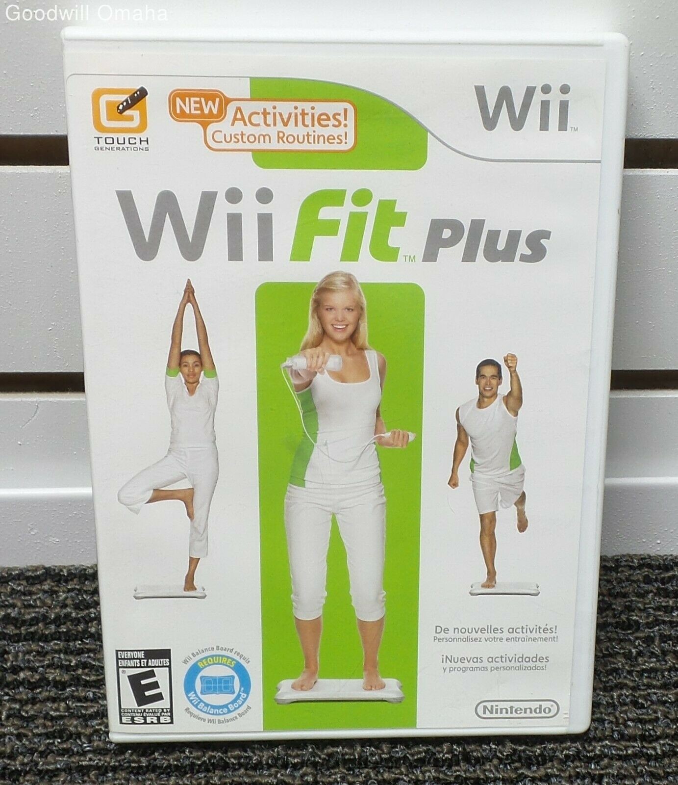 Nintendo Wii Fit Balance Board With Wii Fit Plus Video Game