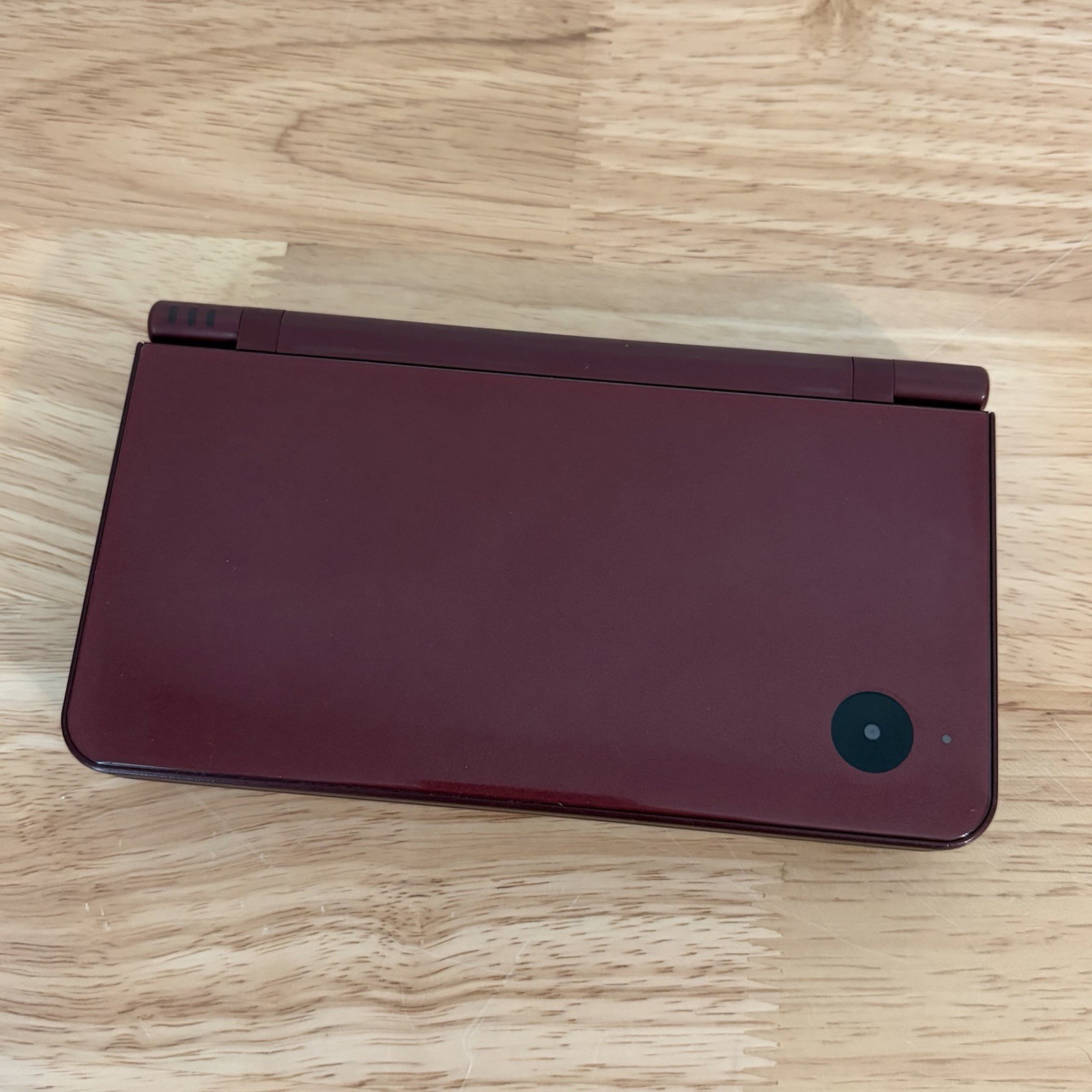 Nintendo DSi XL Console Red Burgundy Working – Dark Top Screen Edges See Photos