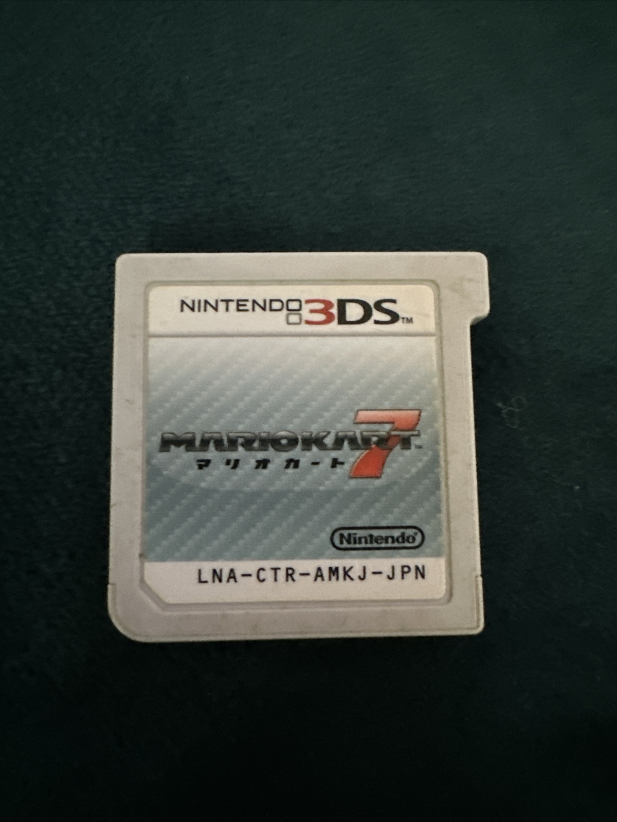 Nintendo 3DS Mario Kart 7 Japanese Racing Games Japanese Language Used NDS Kart7