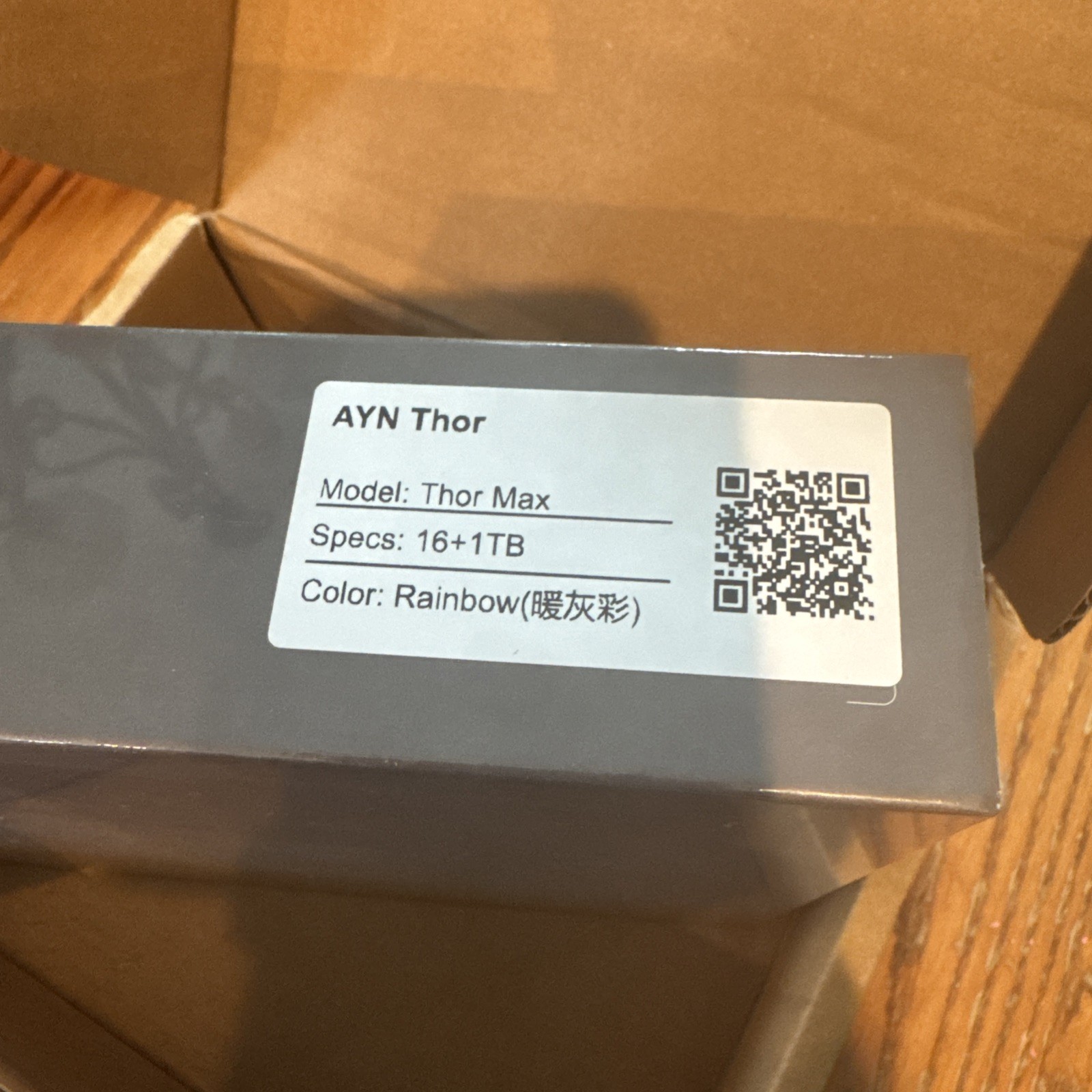 Ayn Thor Max Rainbow 16gb ram 1tb New In Box Sealed