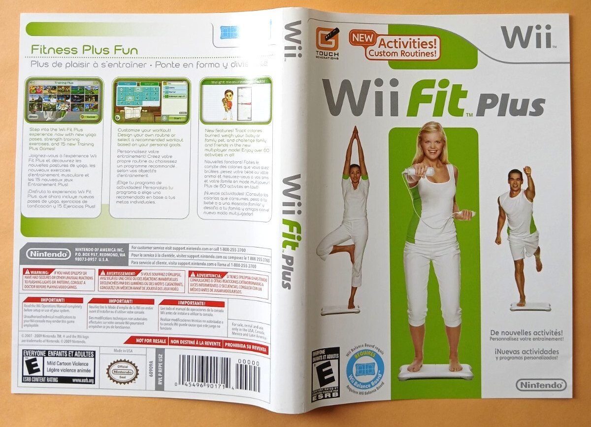 Additional Authentic Nintendo Wii COVER ART- ARTWORK INSERTS ONLY (no game)
