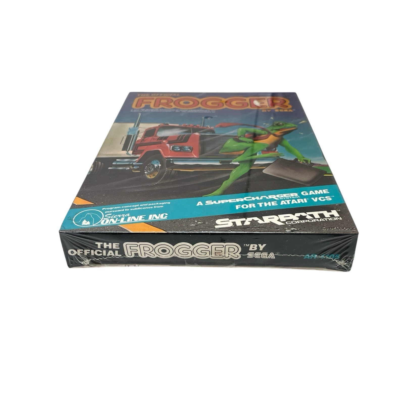 STARPATH 1983 Frogger By SEGA Atari VCS A Supercharger Game SEALED!