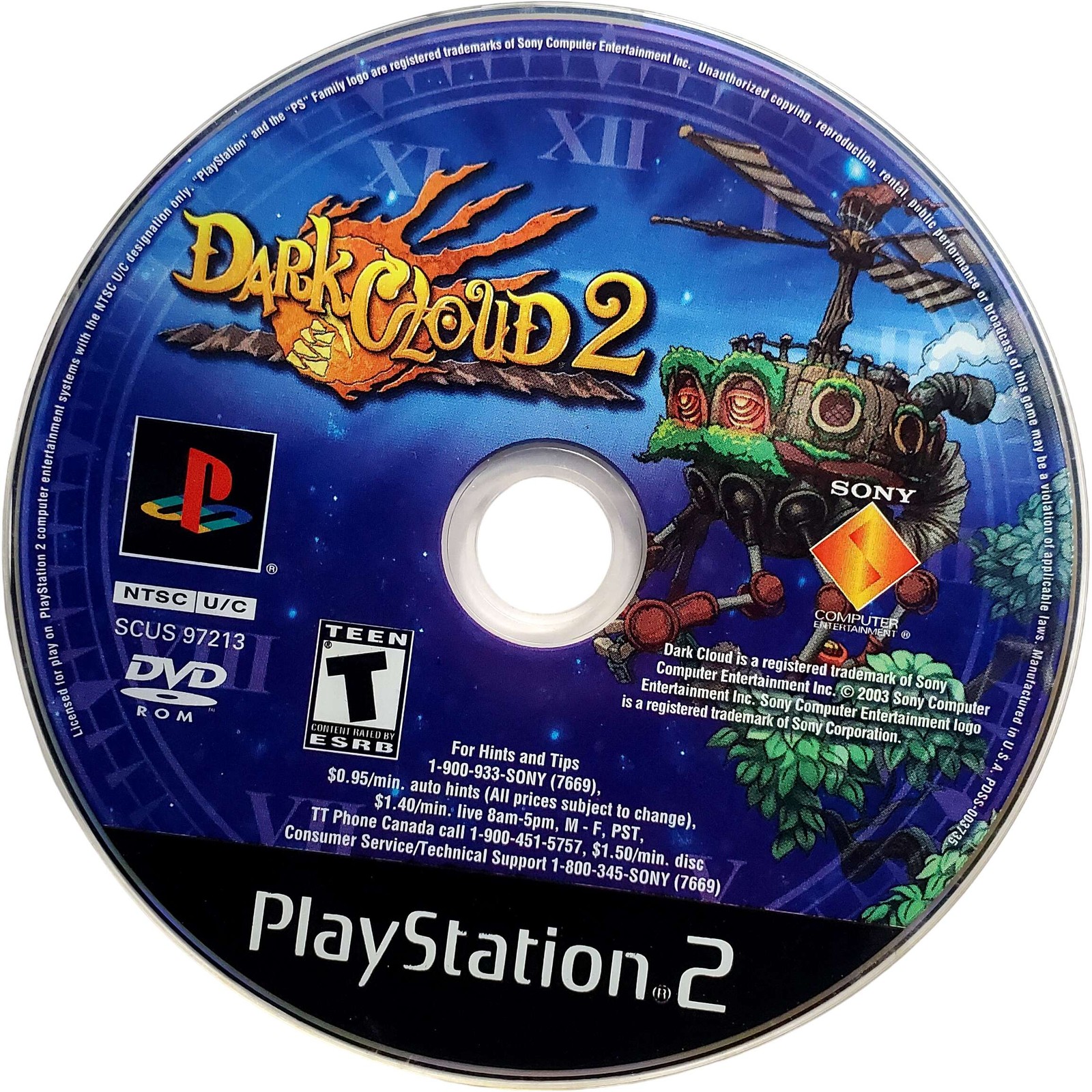 Dark Cloud 2 – Sony Playstation 2 PS2 Tested 1Y Guarantee