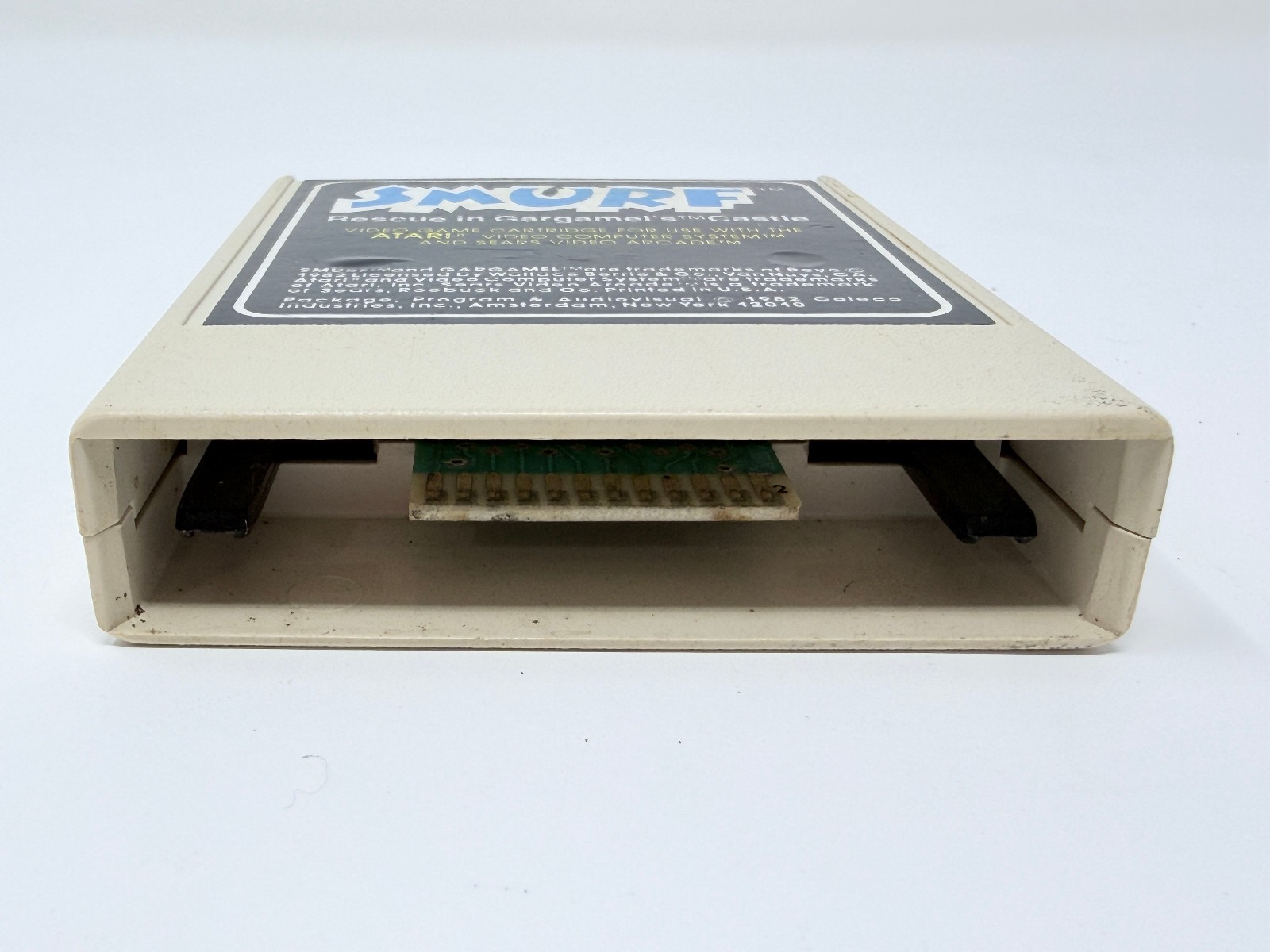 Smurf: Rescue in Gargamel’s Castle (Atari 2600, 1982) TESTED & WORKS