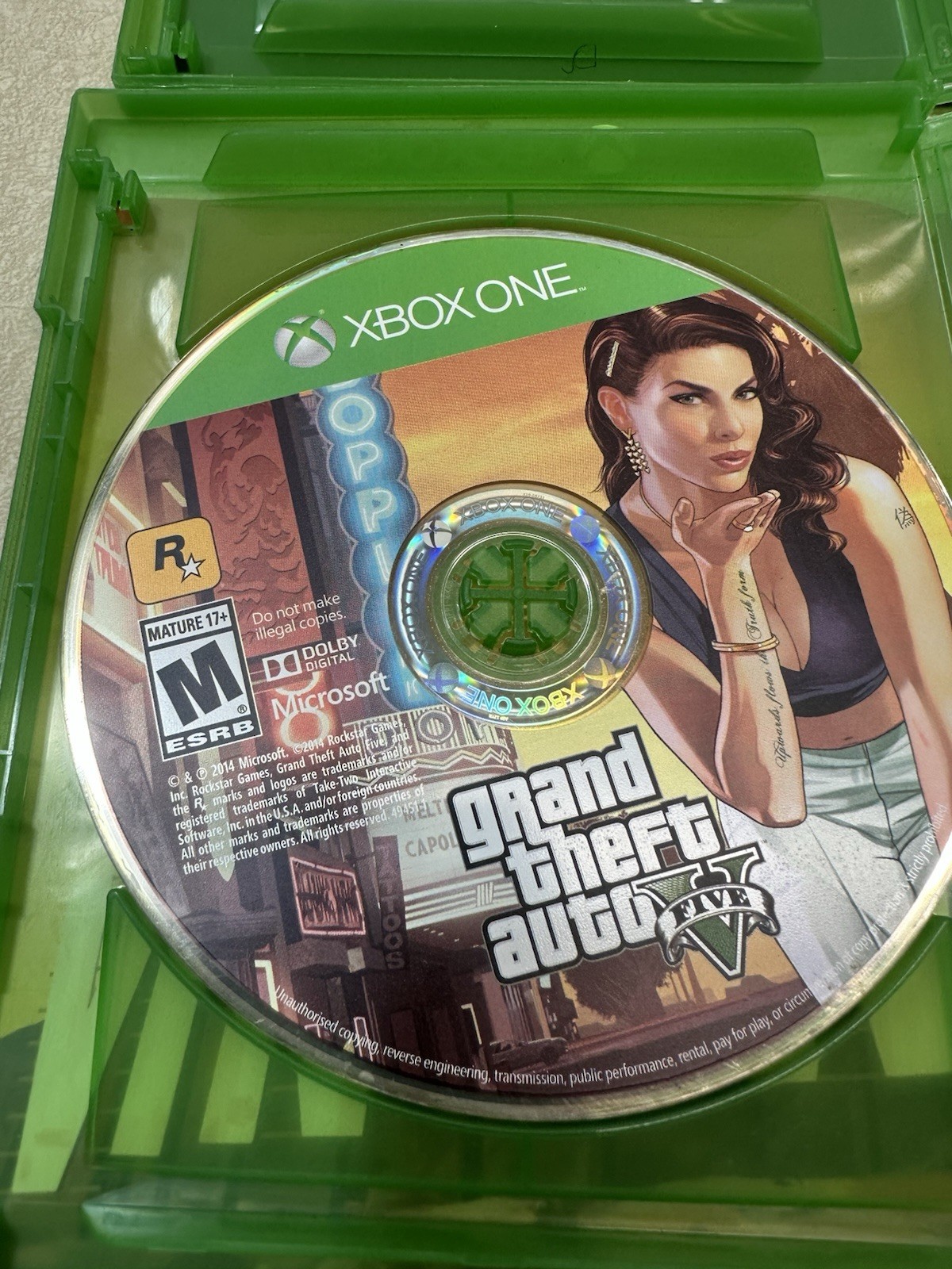 Grand Theft Auto V GTA 5 Xbox One Series S/X Disc 2 DISC ONLY ****