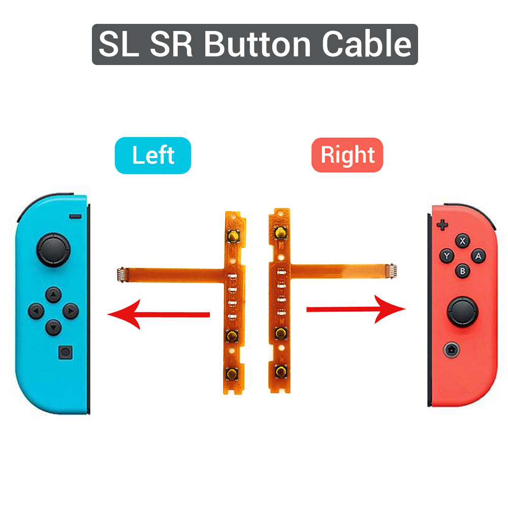 For Nintendo Switch Console Joy-Con ALL Repair Part Button Flex Cable Ribbon Lot