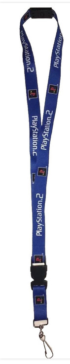 50 VINTAGE Official Sony PlayStation 2 PS2 BLUE Lanyard Wholesale Bulk Lot Promo