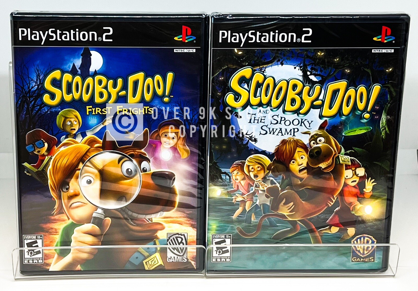 Scooby Doo! First Frights + Scooby Doo! And The Spooky Swamp – PS2 – New