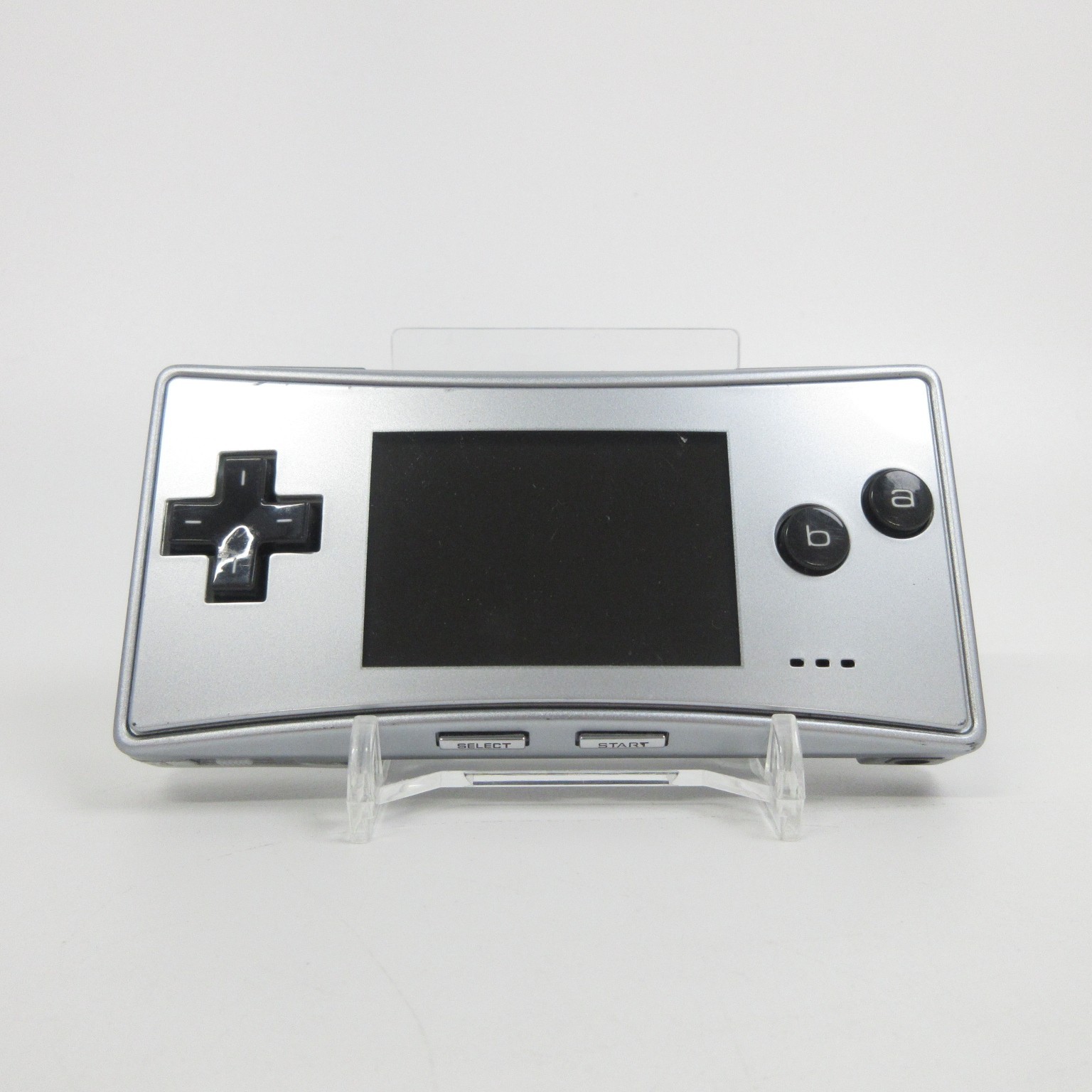 【Very Good】Nintendo GameBoy Micro Silver Console #RET08/0616/03