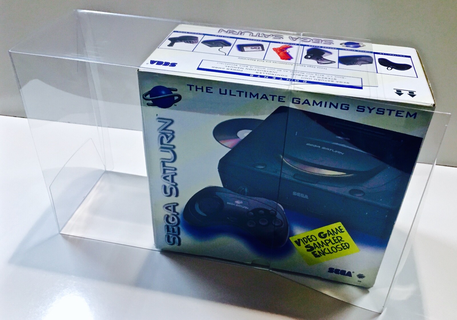 1 Console Box Protector For SEGA SATURN MODEL 2 Please Check Your Size!