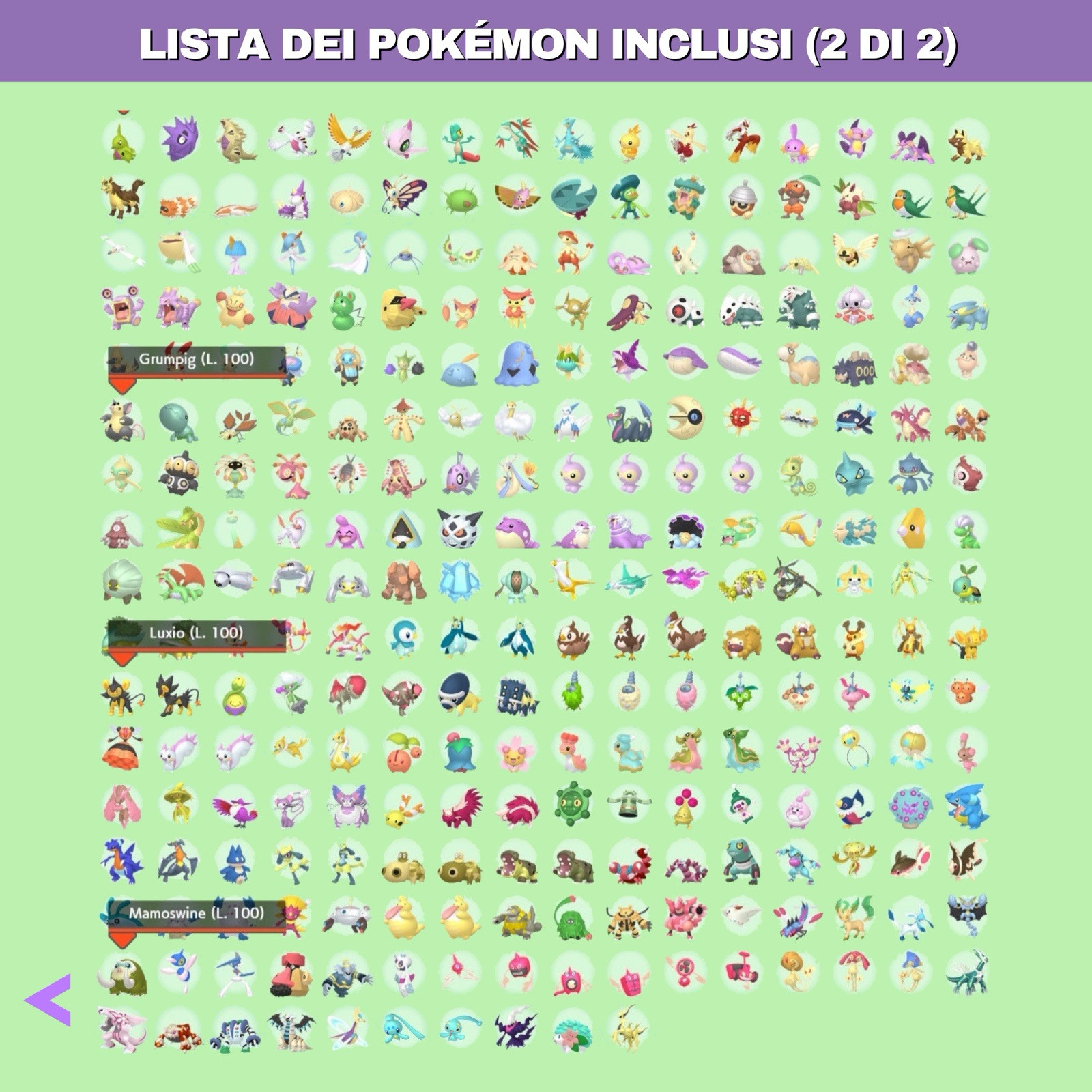 Pokémon HOME Shiny Living Dex Diamante Splendente Perla Lucente Pokedex completo