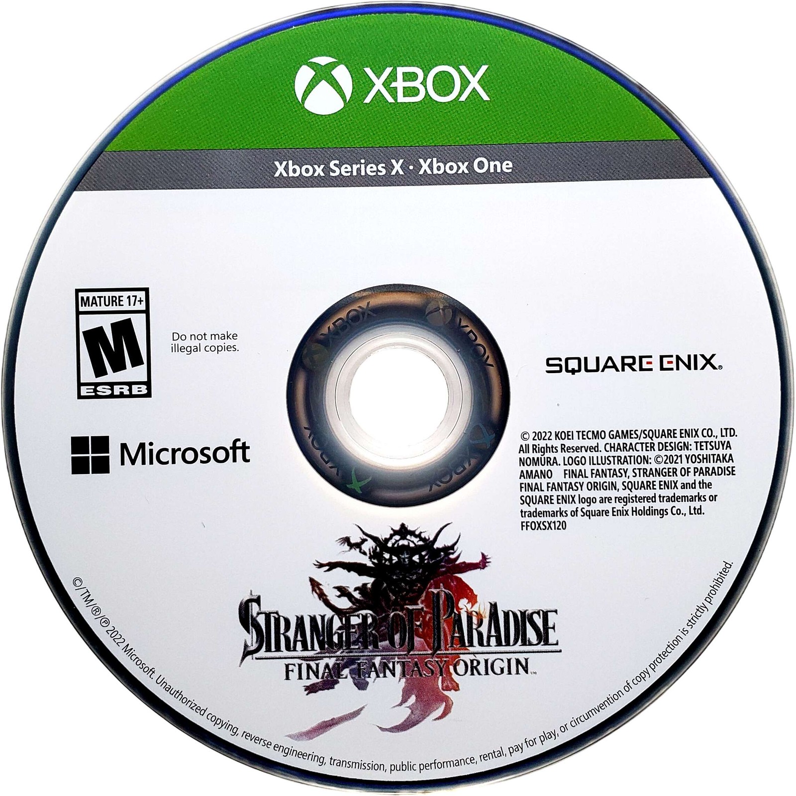 Stranger Of Paradise Final Fantasy Origin – Microsoft Xbox Series X Pristine