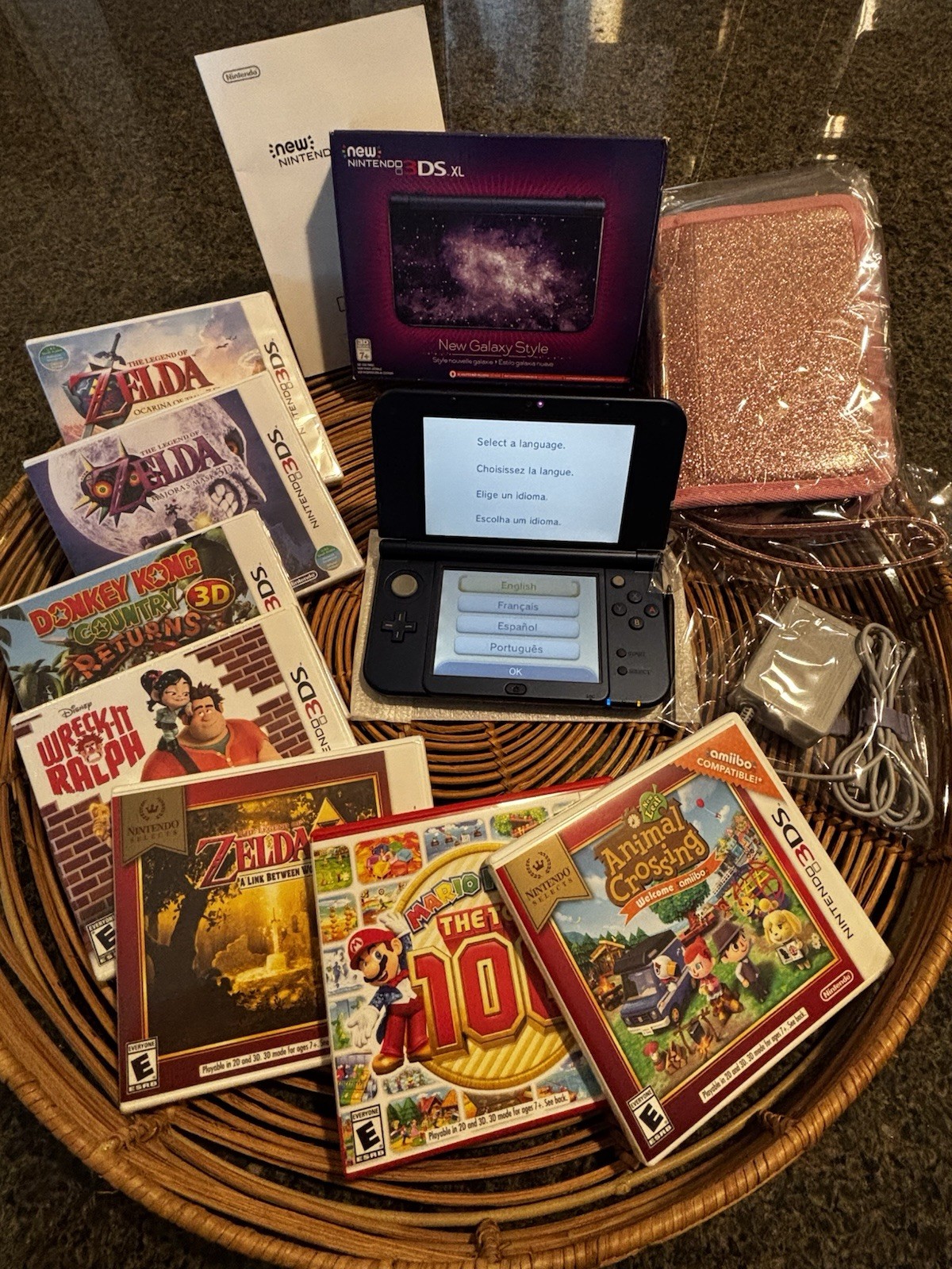 Nintendo 3DS XL New Galaxy Style Bundle