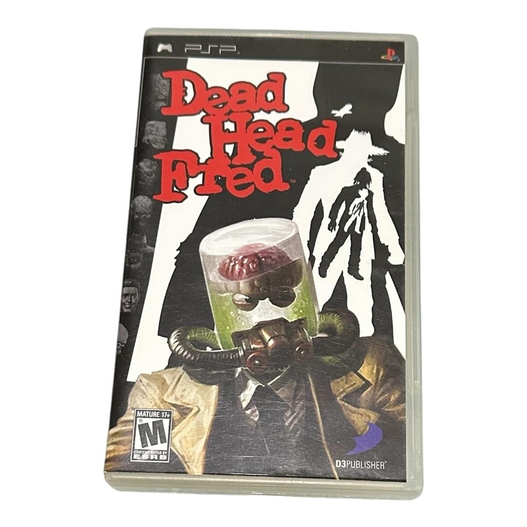 Dead Head Fred PSP Video Game D3publisher M Action Adventure NTSC-U/C 2007 UMD
