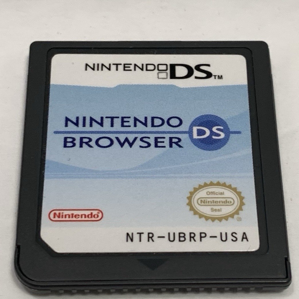 Nintendo DS Browser (Nintendo DS, 2007) With Manuals -No Memory Expansion Pak-