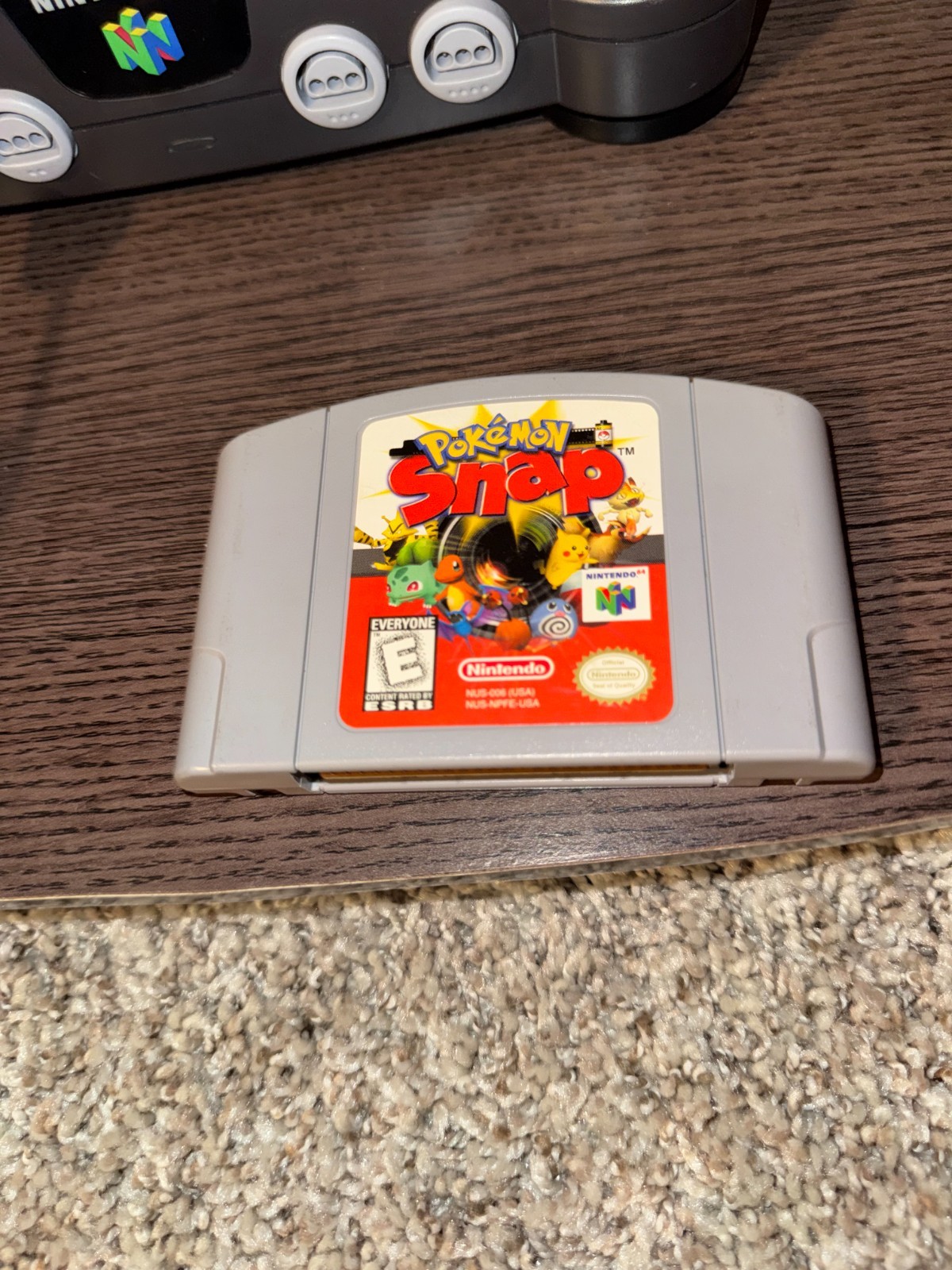 Pokemon Snap Complete in box – excellent condition with protective covers