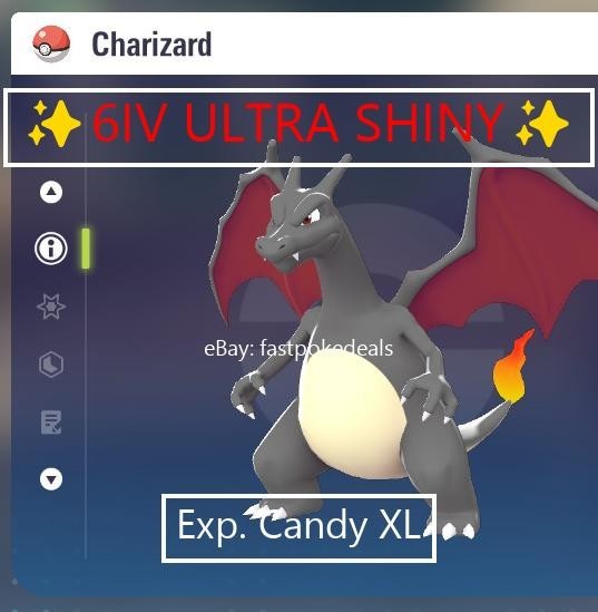 Pokemon Legends ZA ✨ 6IV Shiny Alpha Charizard ✨Fast 🚀
