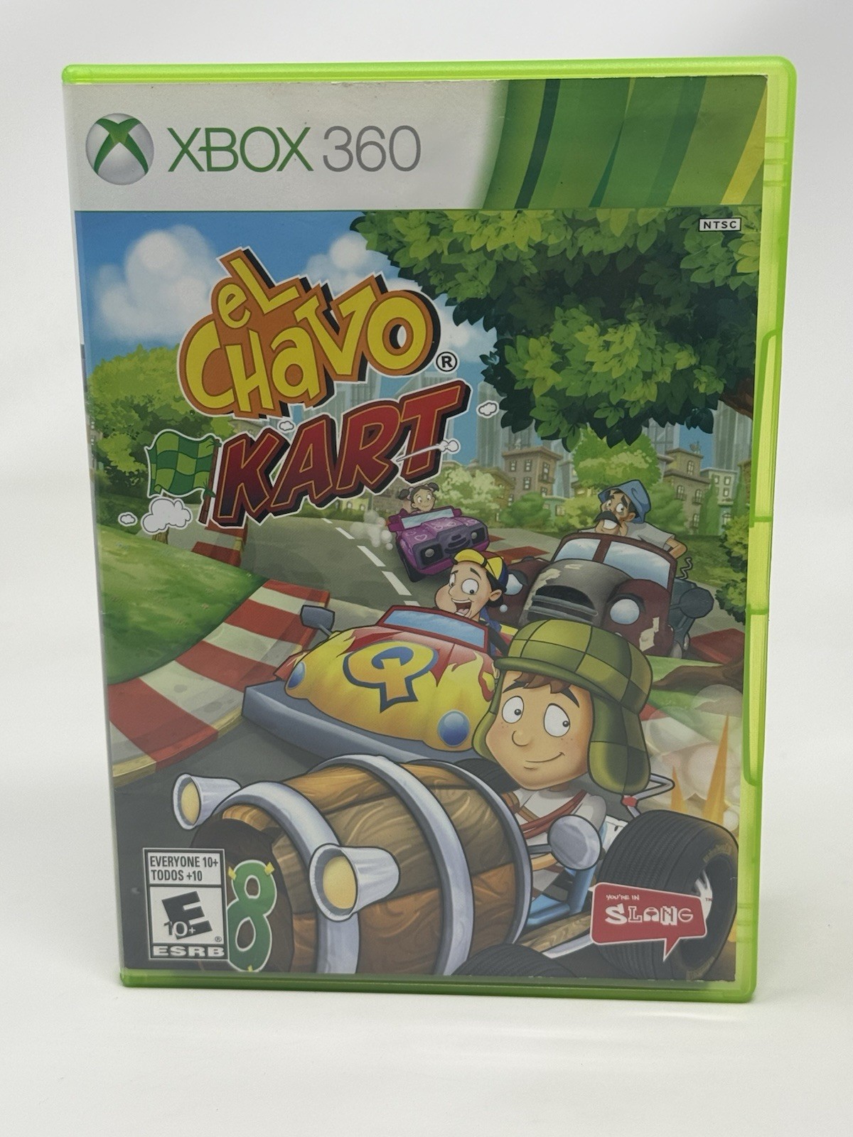 El Chavo Kart Microsoft Xbox 360 Complete CIB Pristine Disc Mexico Exclusive