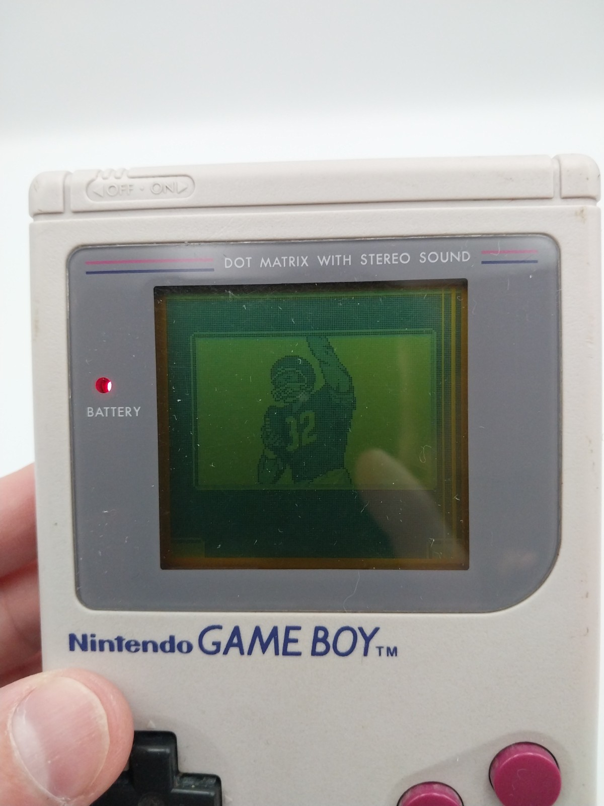 Nintendo Game Boy Original System DMG-01 Gray Bundle w/ 5 Games Cleaned & TESTED