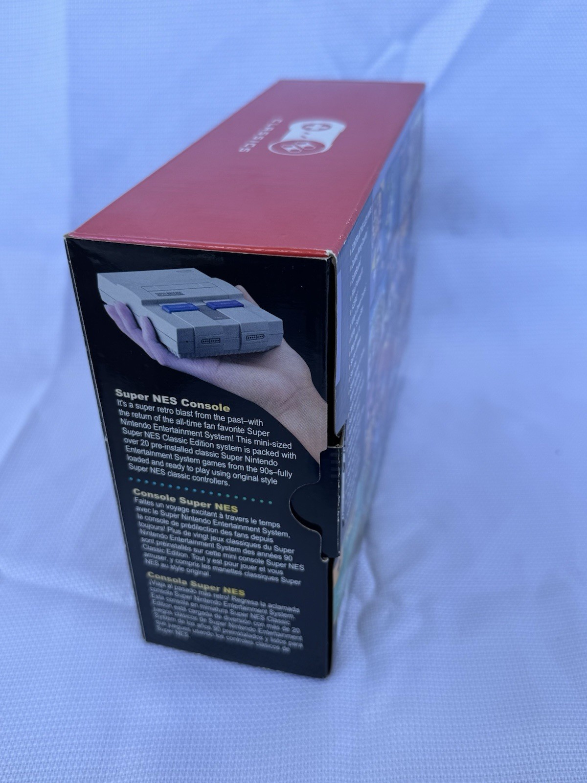 Super Nintendo SNES Classic Edition Console COMPLETE Box 2 Controllers HDMI Mini