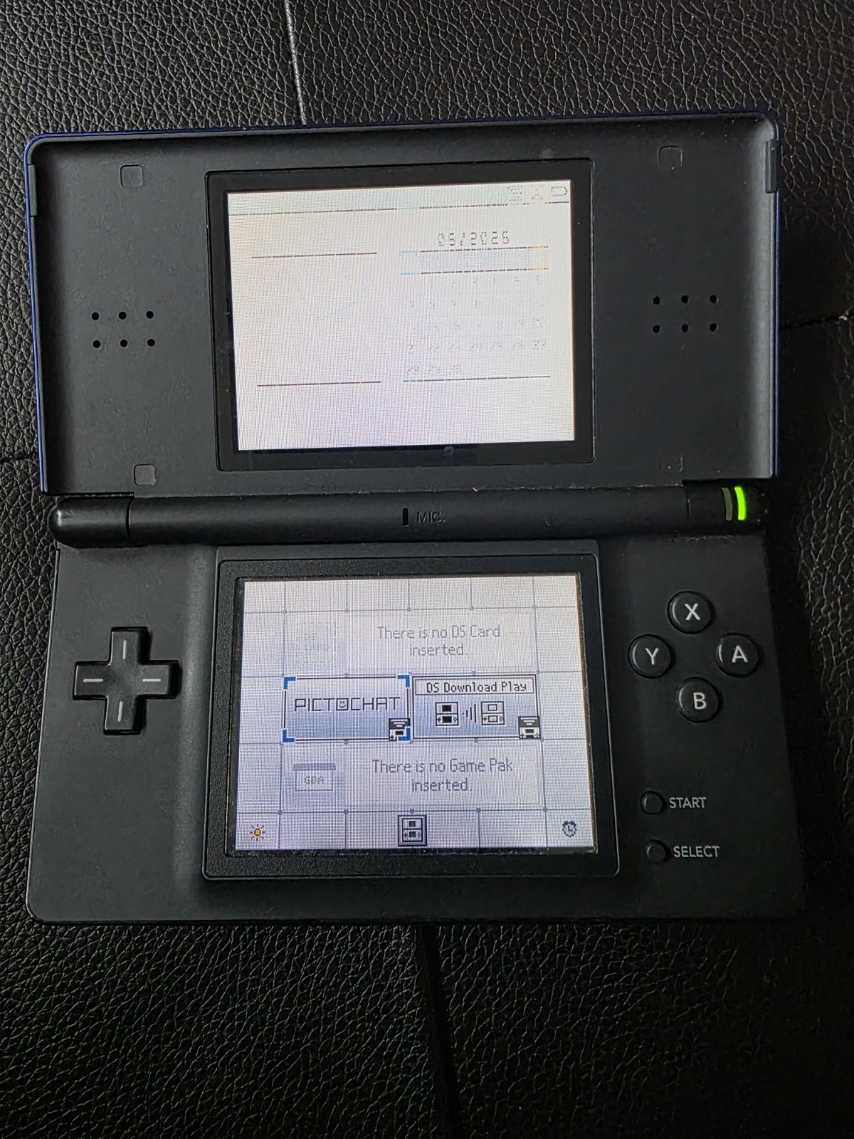 Nintendo DS Lite Cobalt Blue Handheld System Console for Nintendo DS No Charger