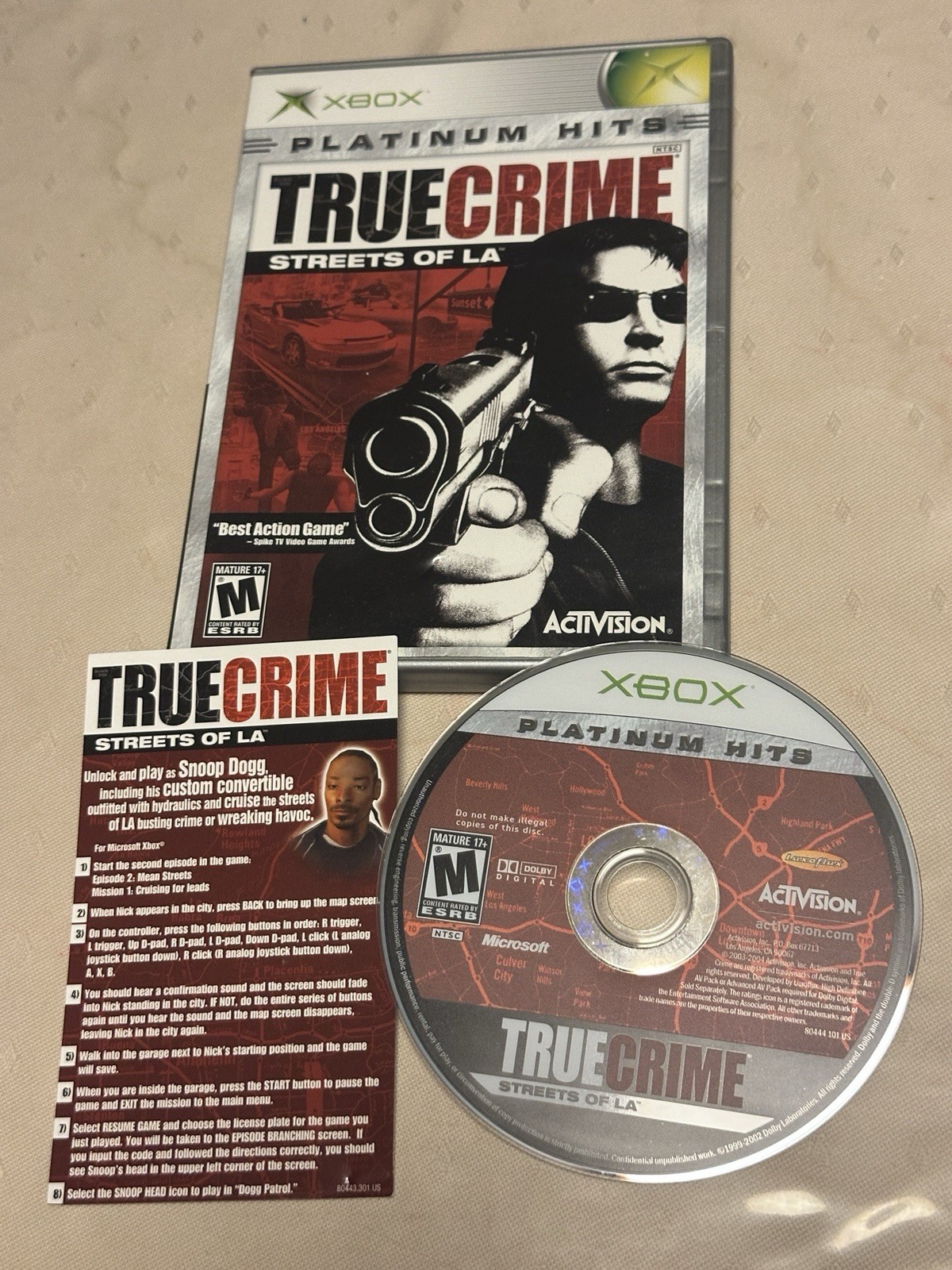 Microsoft Xbox Game Bundle – Assorted Games – Dark Cloud Jade Empire True Crime