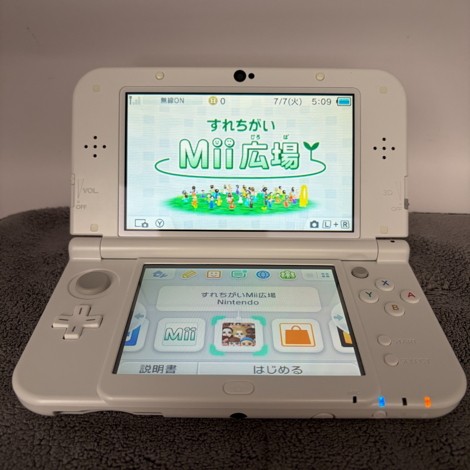 【Near MINT】Dual IPS NEW Nintendo – white rare 3DS LL XL Gmae Console