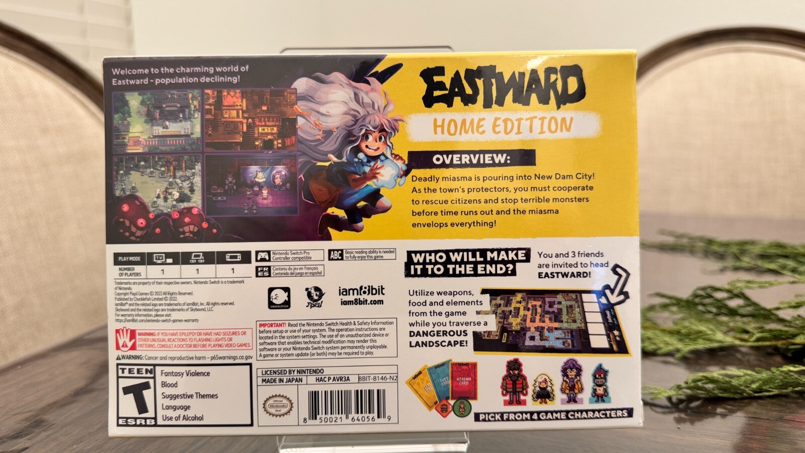 Eastward Collector’s Home Edition – Board Game + Physical Nintendo Switch Game