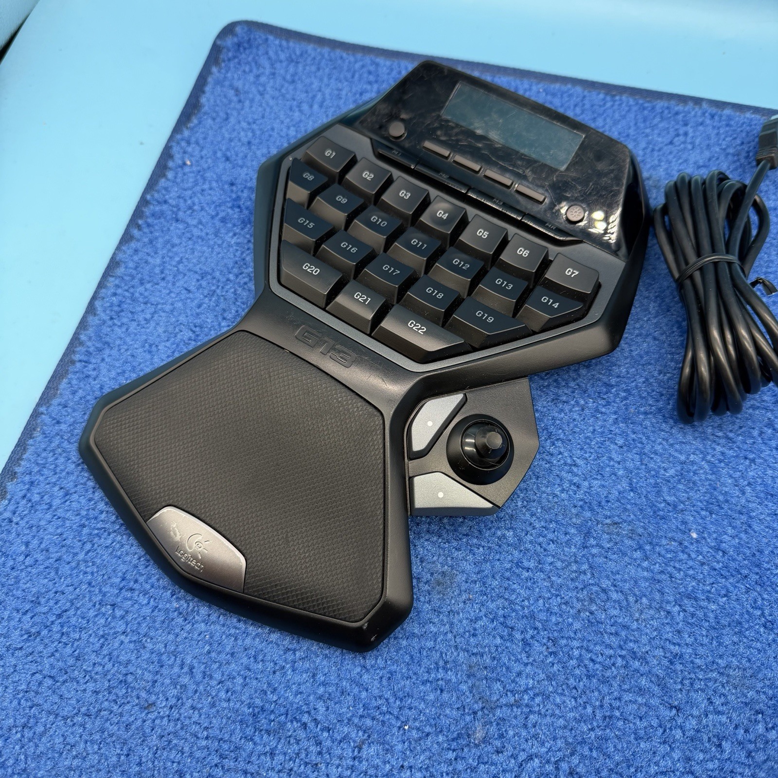 Logitech G13 Advanced Gamepad Keyboard Controller for PC – UNTESTED – AS-IS