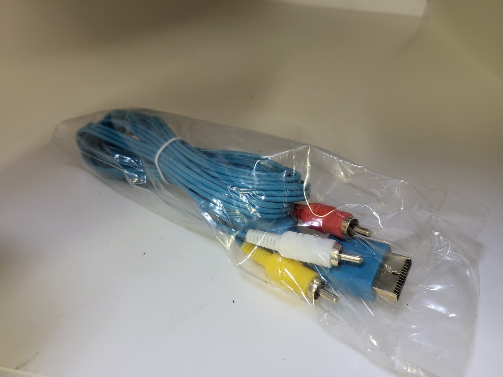 NEW Blue 10FT Gold Plated High Quality AV Audio Video Cable Playstation3 PS3
