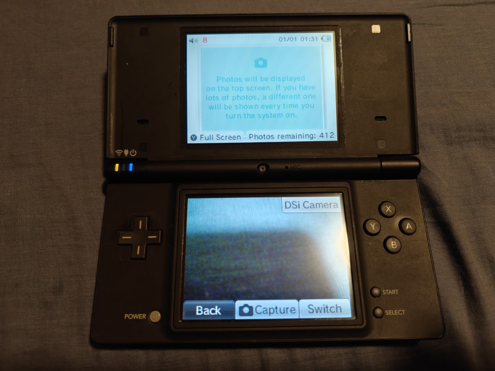 Nintendo DSI DS Handheld Console Black Tested Working