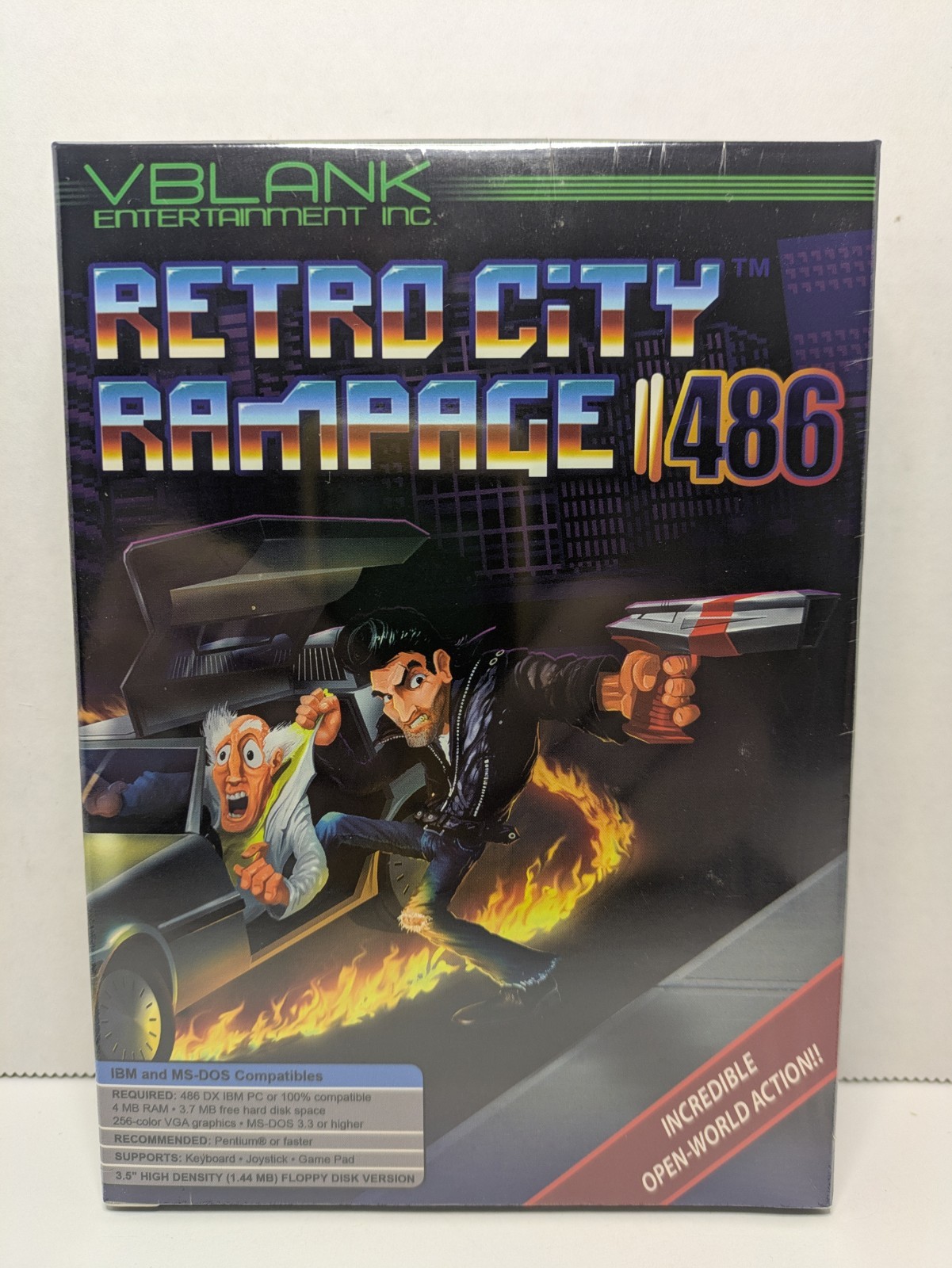 Retro City Rampage 486 (PC, IBM, MS-DOS, 2015) #0817 of 1000 — Limited Edition