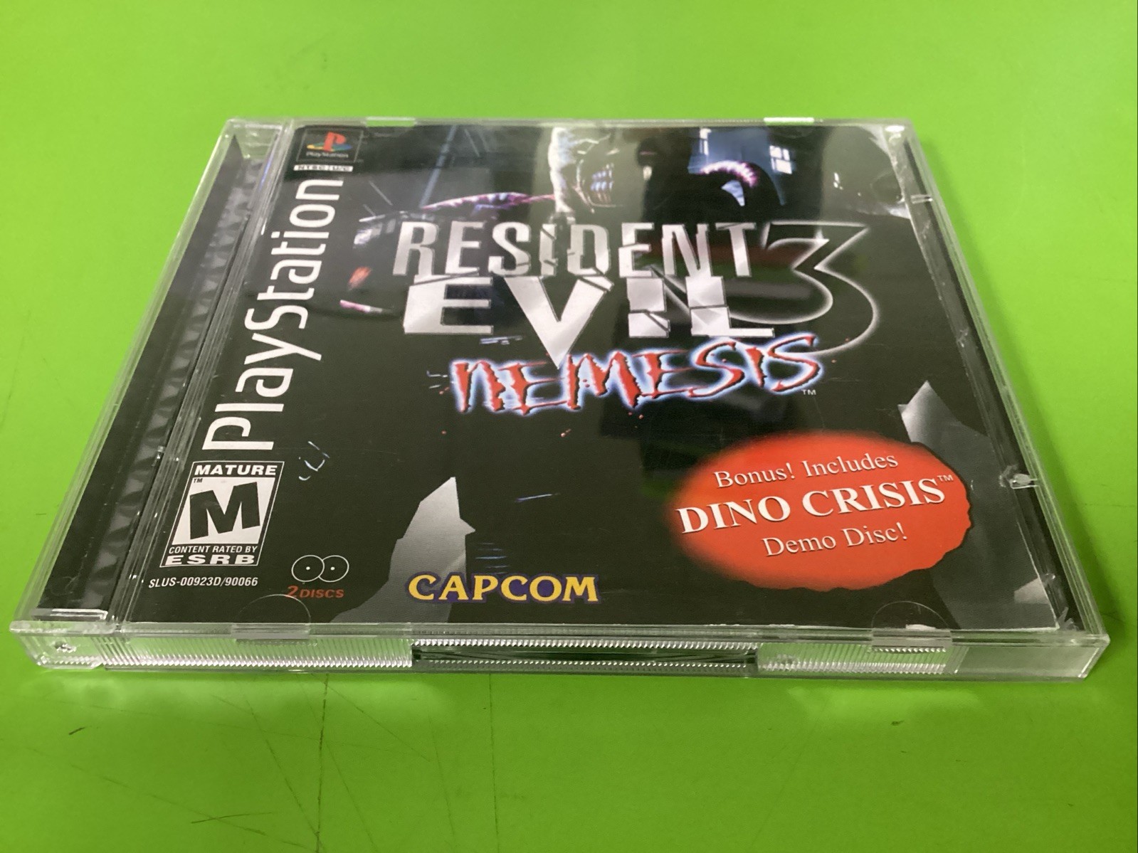 Resident Evil 3: Nemesis (PlayStation 1, 1999) CIB Manual Reg card Tested A