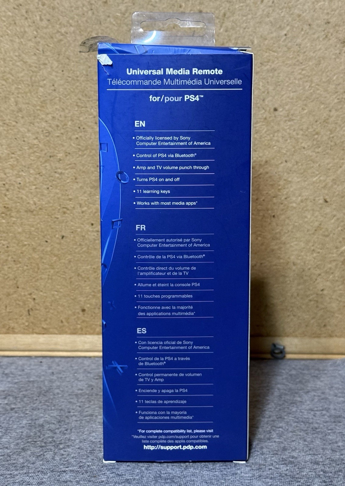 RARE Sony Playstation 4 PS4 v2.0 Universal Media Remote OPEN BOX