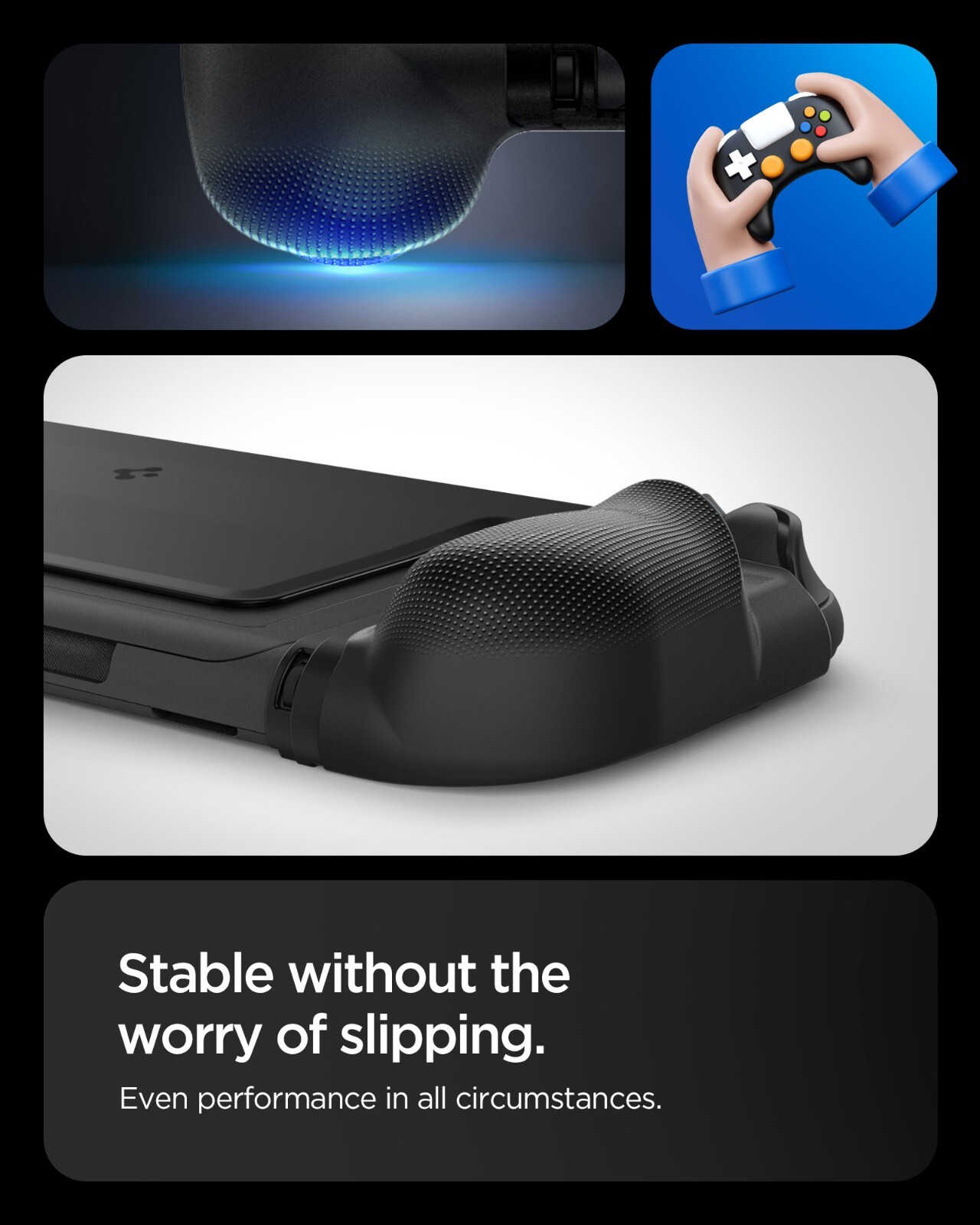 For Nintendo Switch 2 | Spigen Dual Grip Case with Enhanced Grip