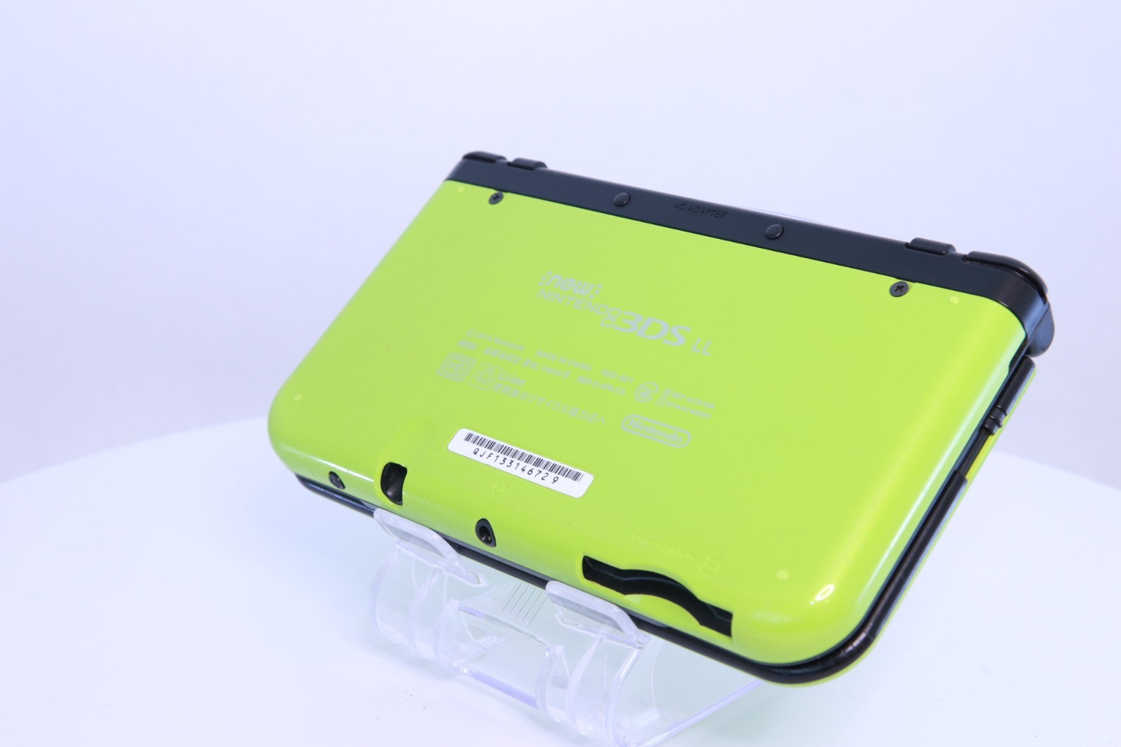 New Nintendo 3DS LL XL Lime Black [Rank : B]Region-locked