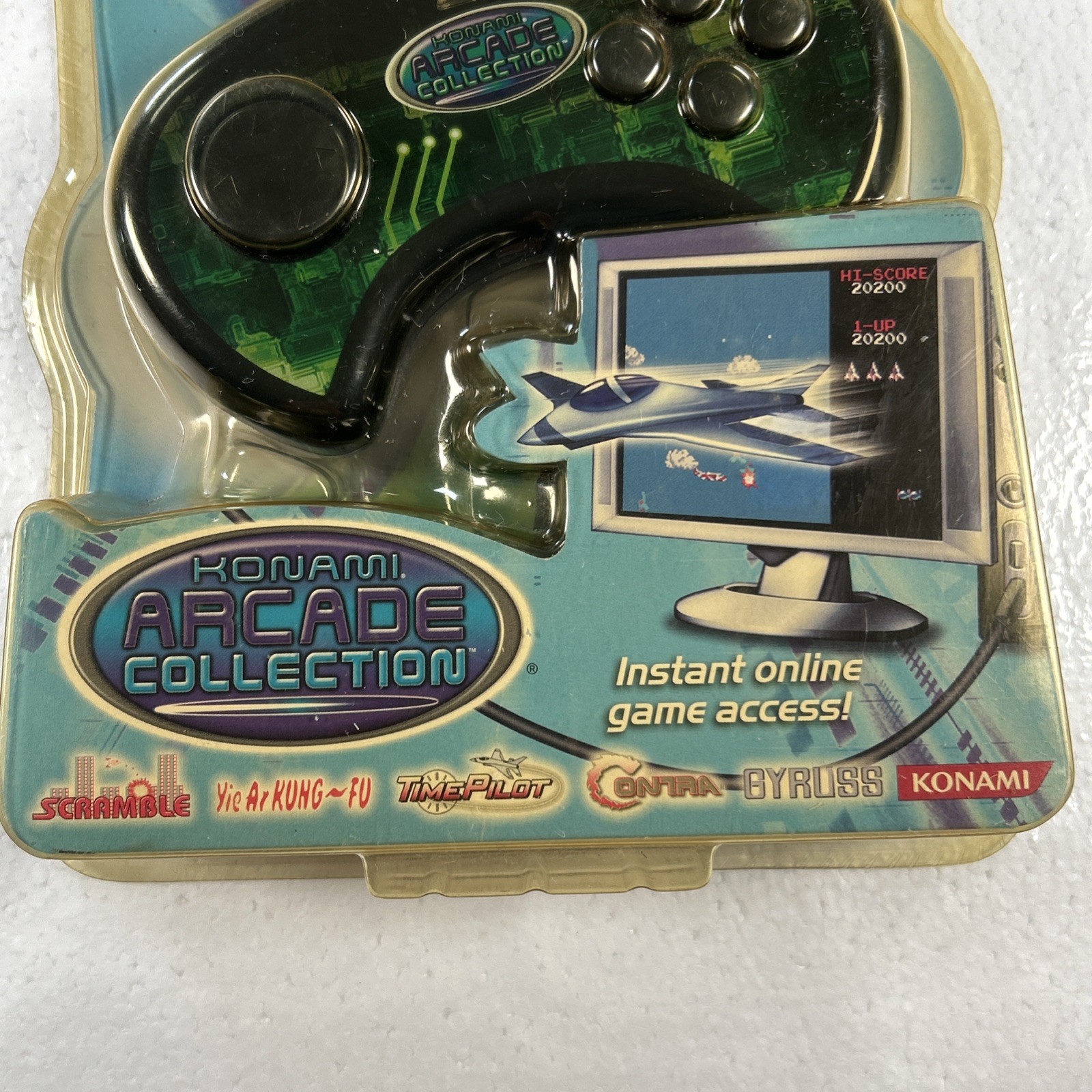 Konami Live Online Video Game Controller Arcade Collection Contra Gyruss NEW